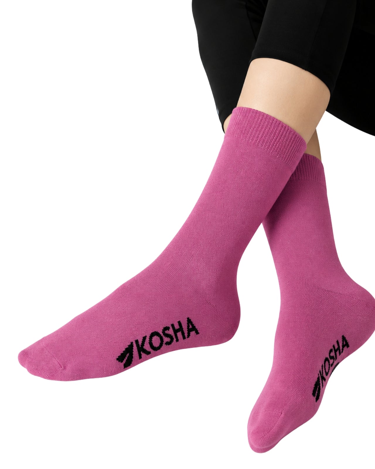 Women's Classic Merino Wool Crew Length Socks