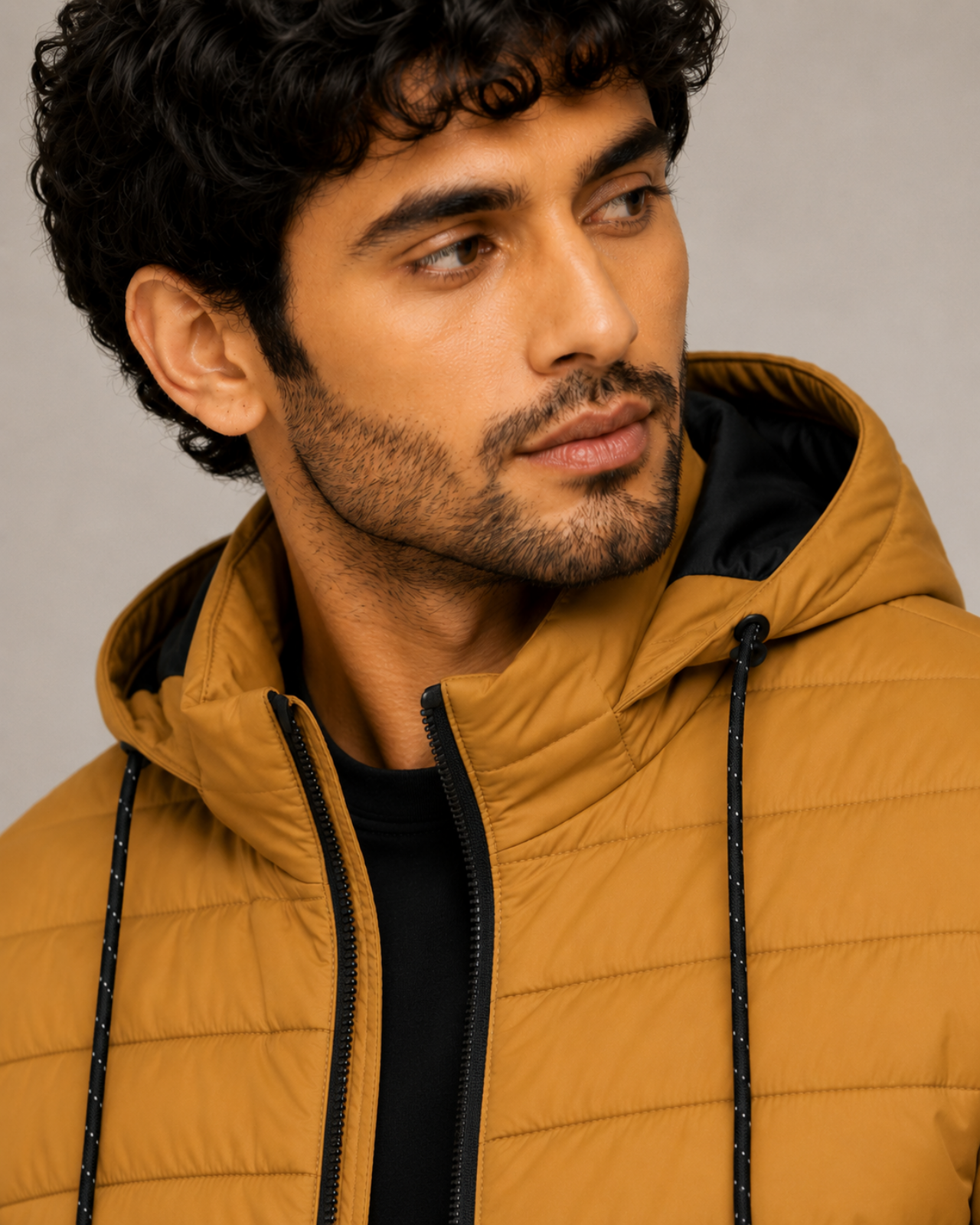 Packable Puffer Jacket For Men