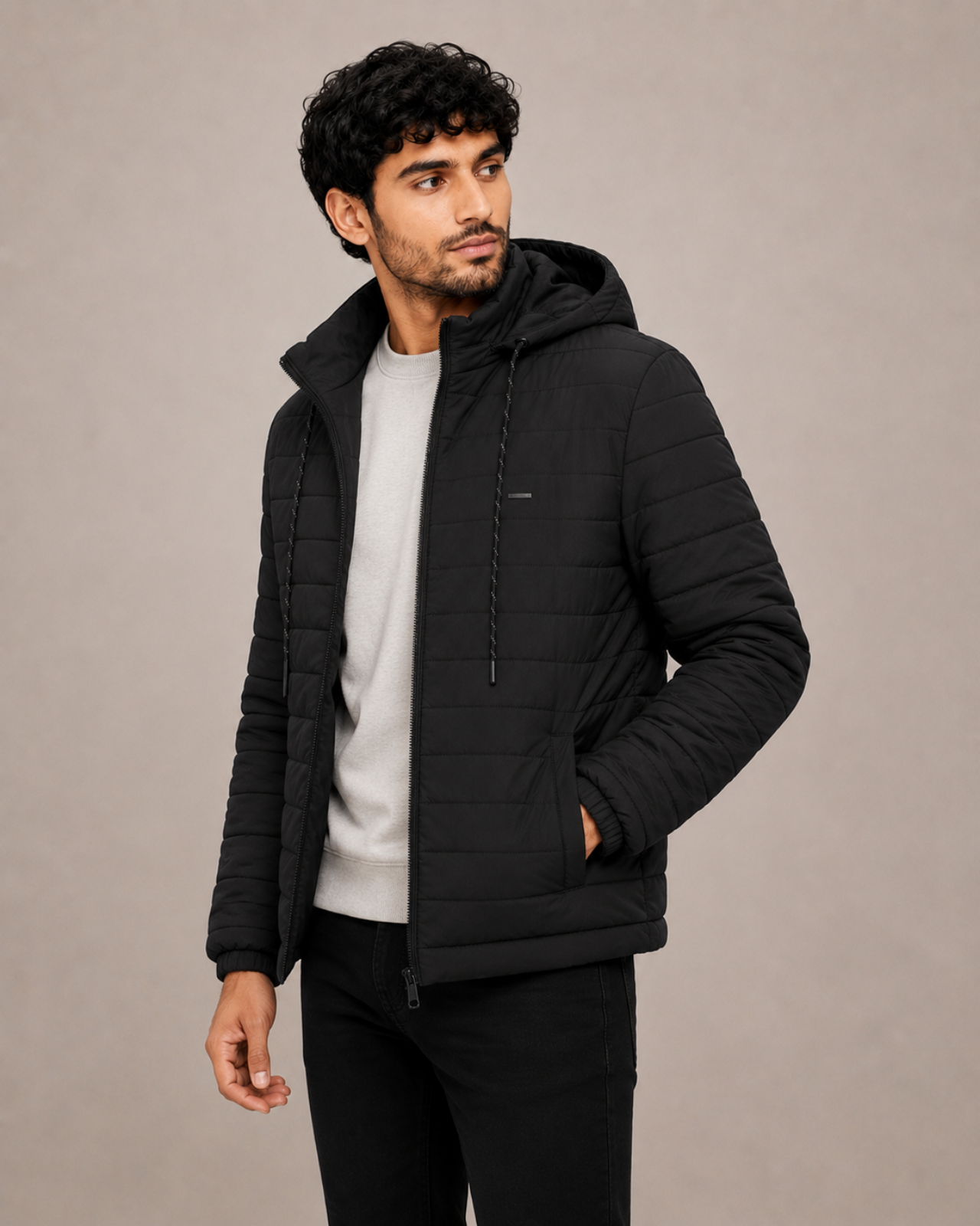 Packable Puffer Jacket For Men