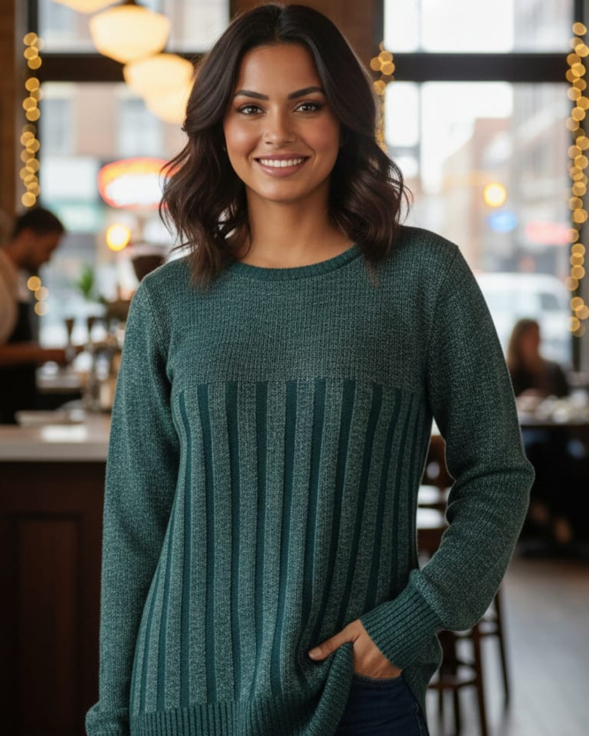 Ribbed Winter Top