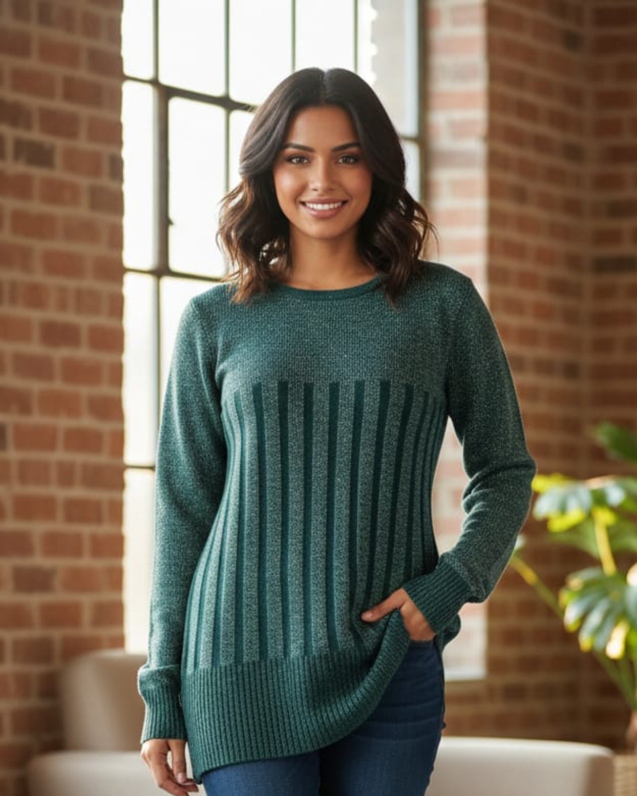 Ribbed Winter Top