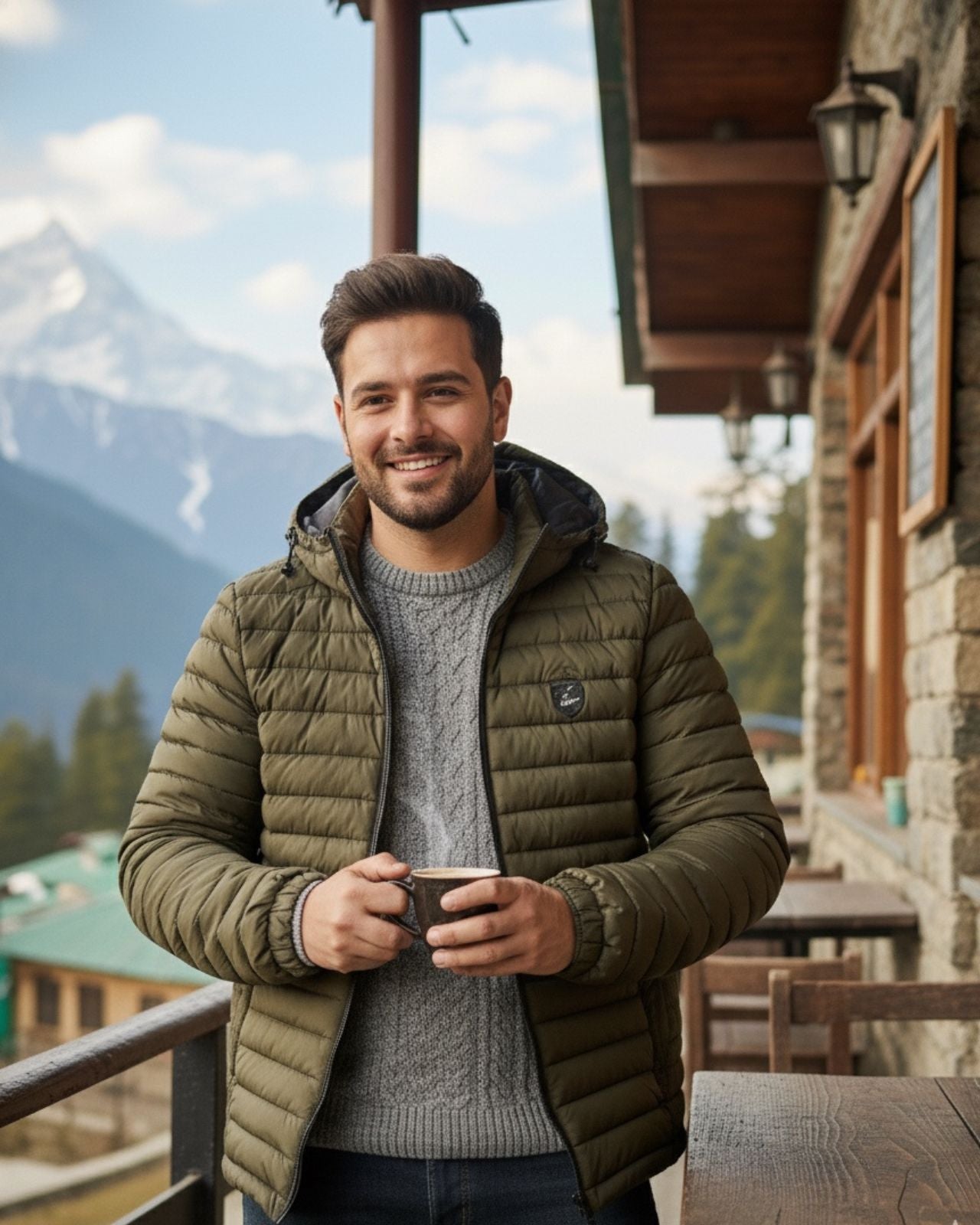 Men’s Plus Size Icelandic Fleece Jacket