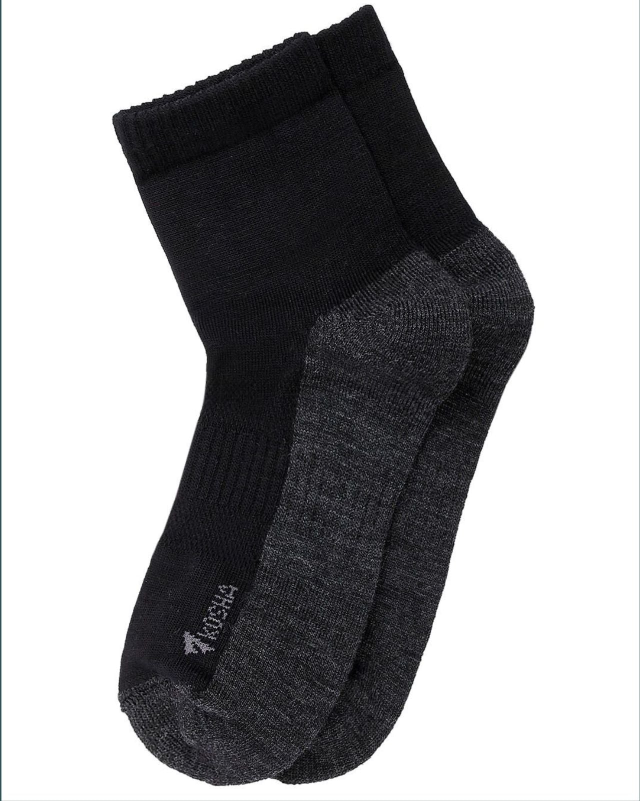 Ankle Length Technical Cushioned Merino Wool Socks For Girls