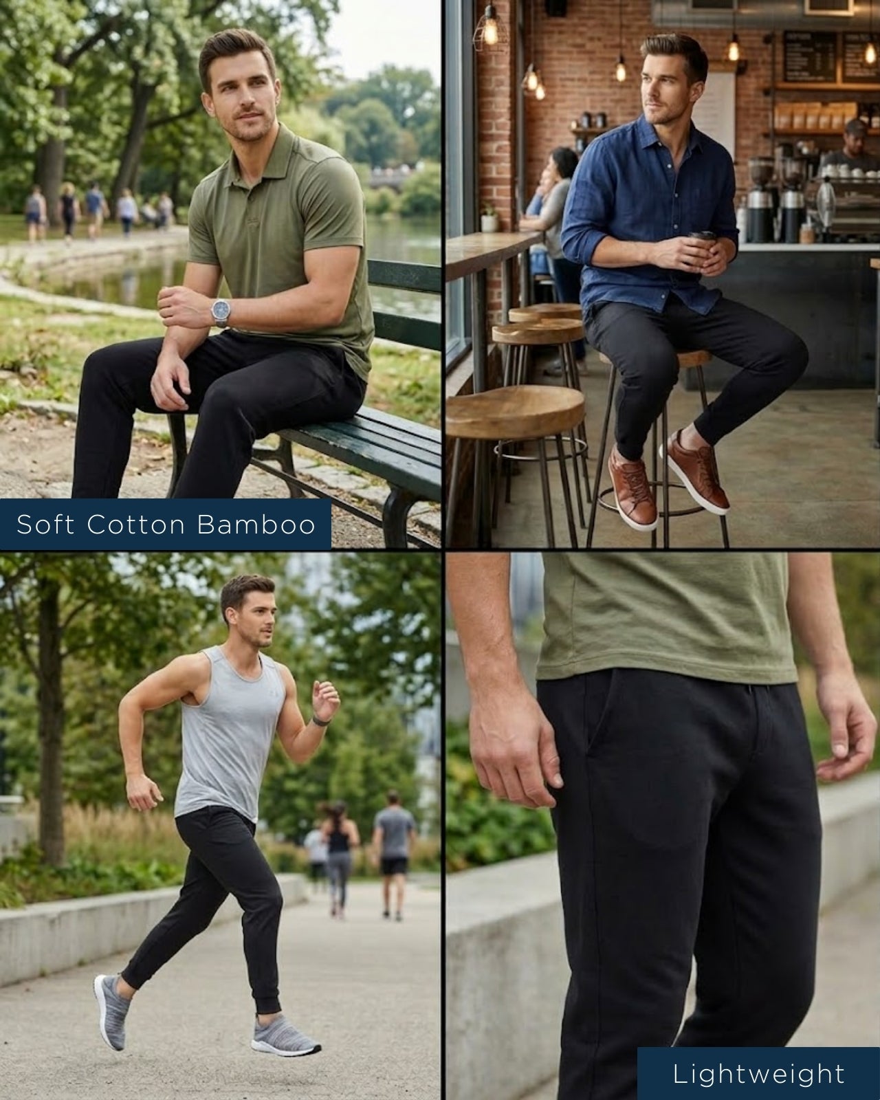 Men's Organic Cotton Comfy Jogger