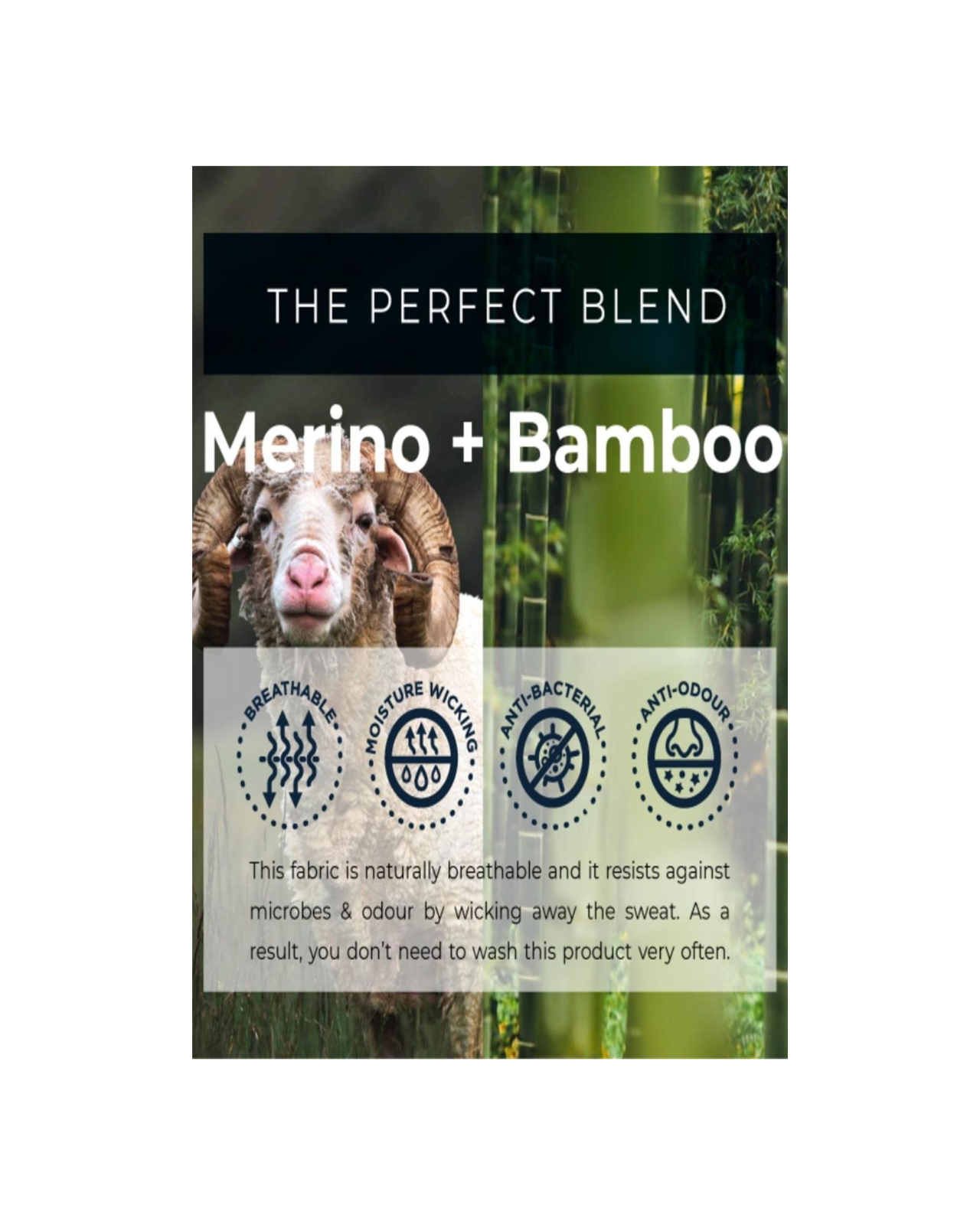 Girl's Half Sleeves Thermal | Merino Wool + Bamboo