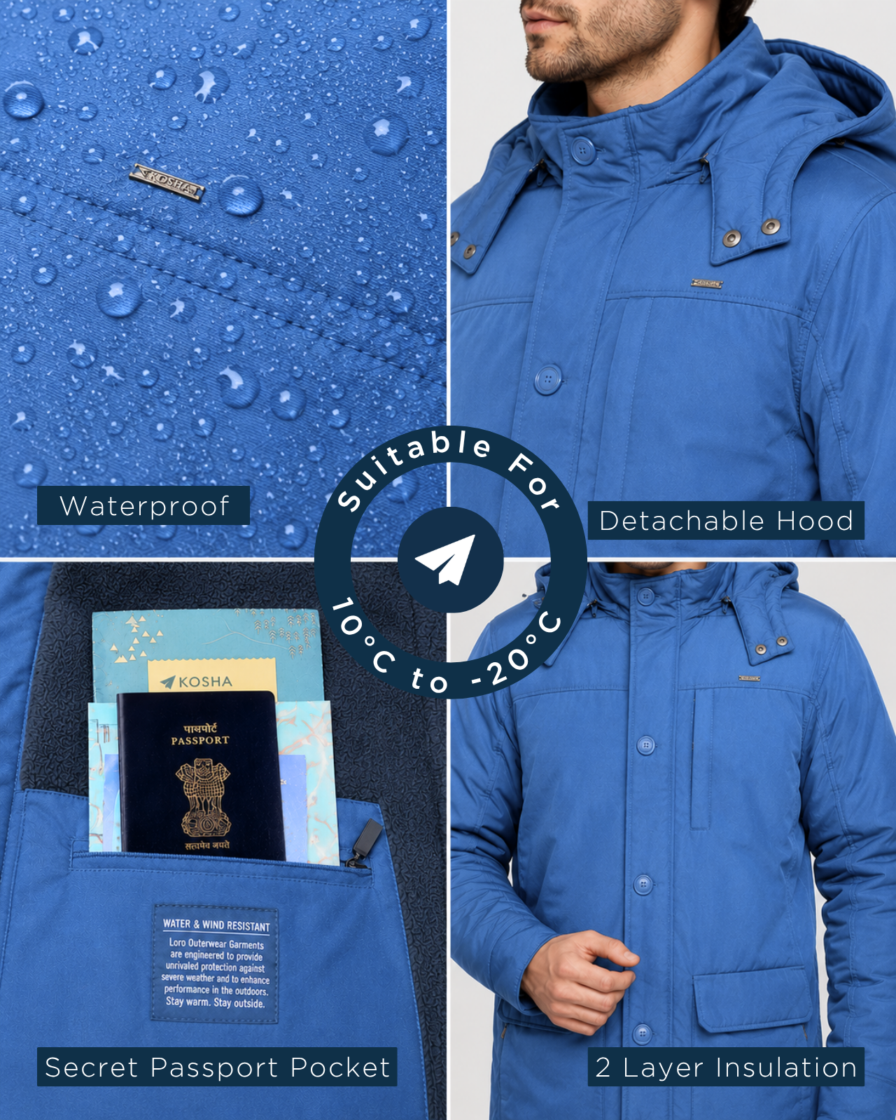 Men's Parka Jacket Rental