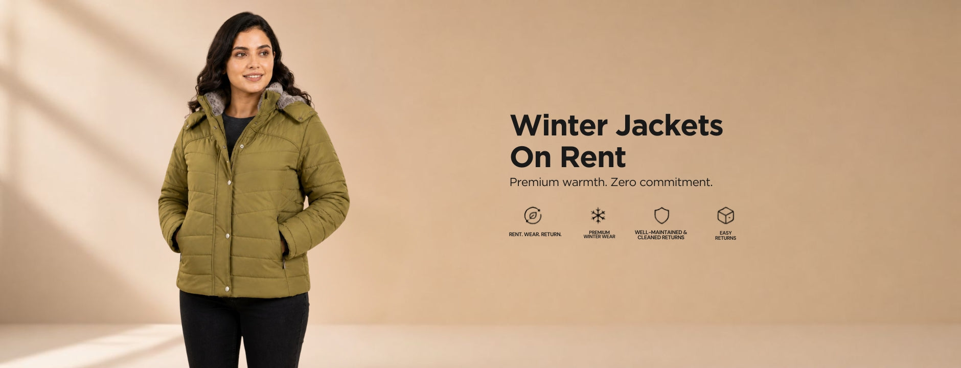 Rent winter jackets for women