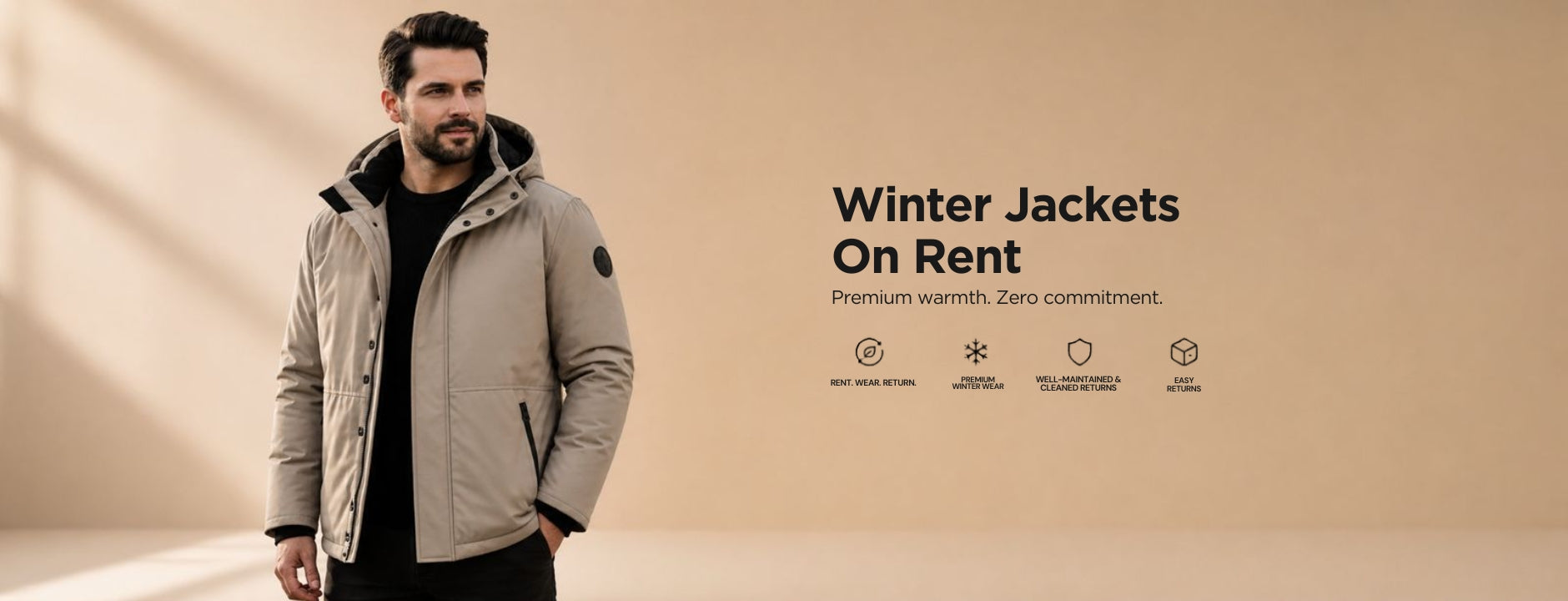 Rent winter jackets for men