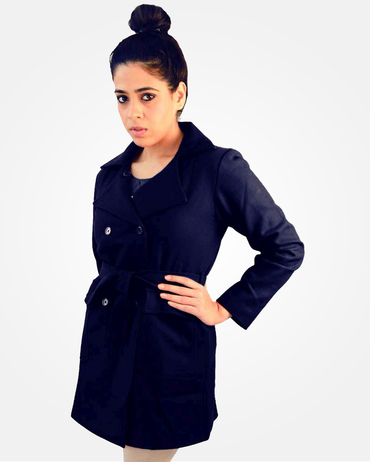 Cropped Trench Coat For Women Rental