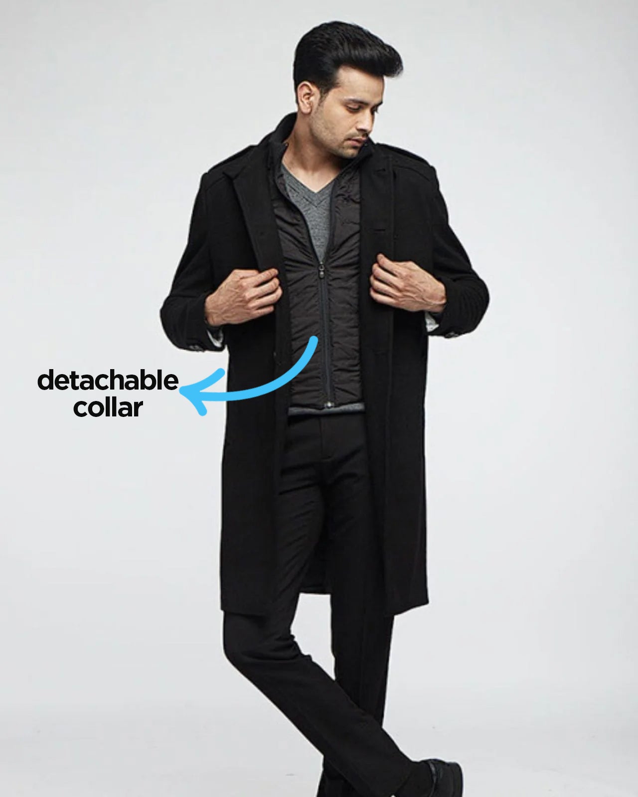 Classic Trench Coat For Men