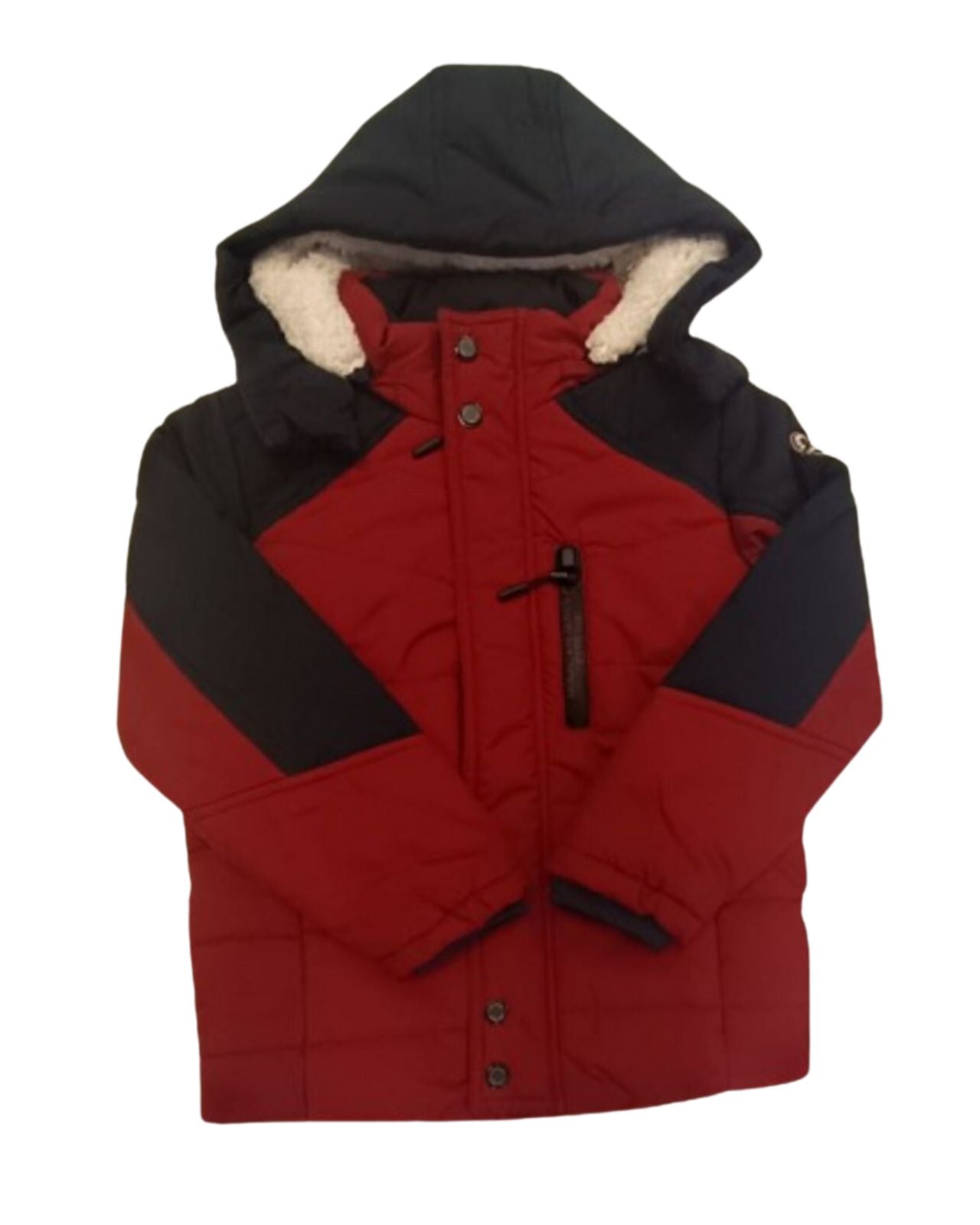 Puffer With Fleece Jacket For Girls