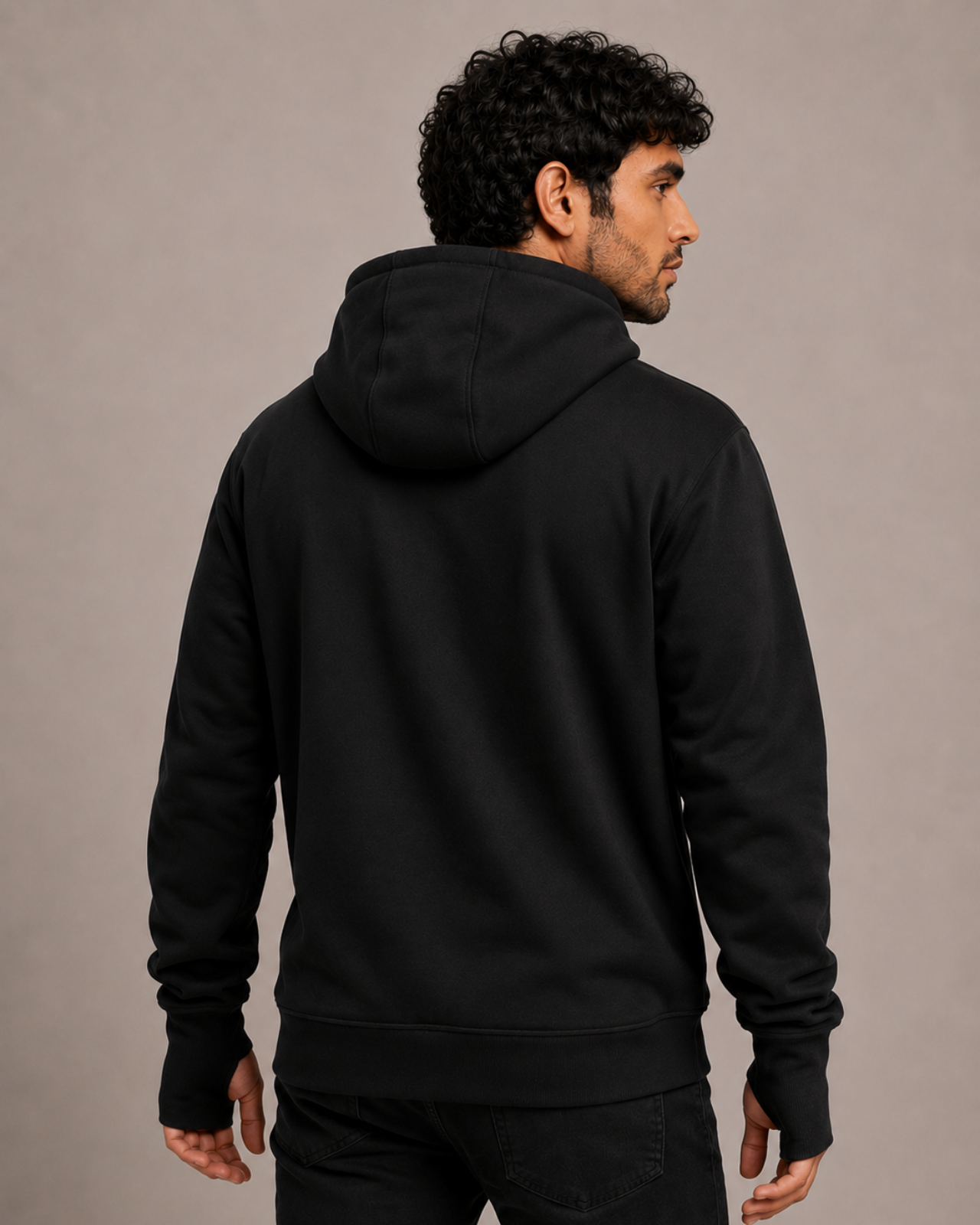 Fleece Lined Sweatshirt For Men