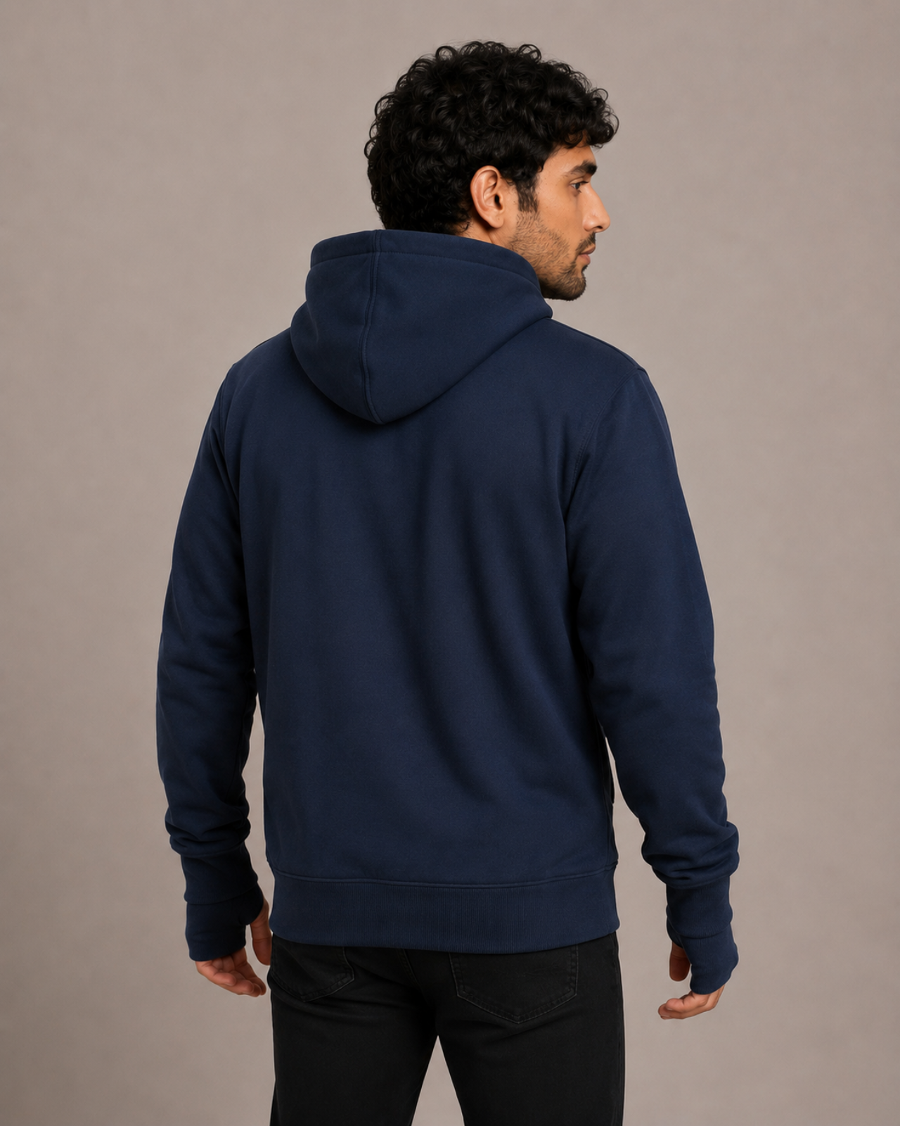 Fleece Lined Sweatshirt For Men