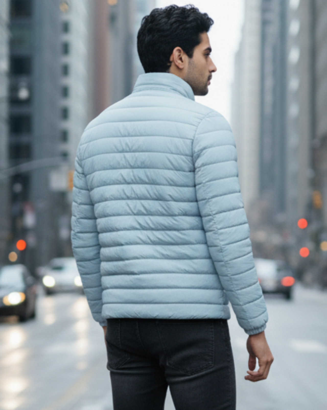 Packable Puffer Jacket For Men