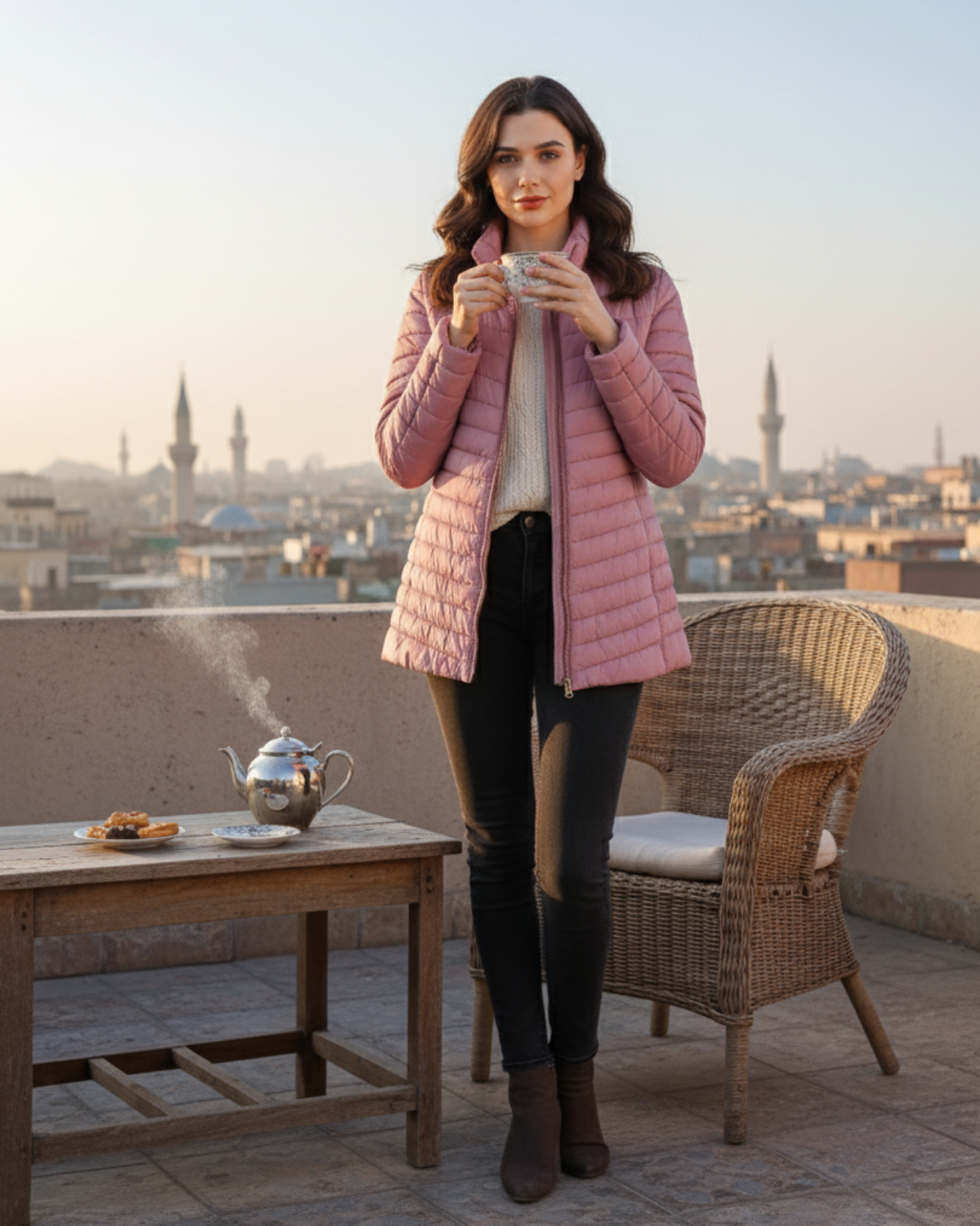 Packable Puffer Jacket For Women