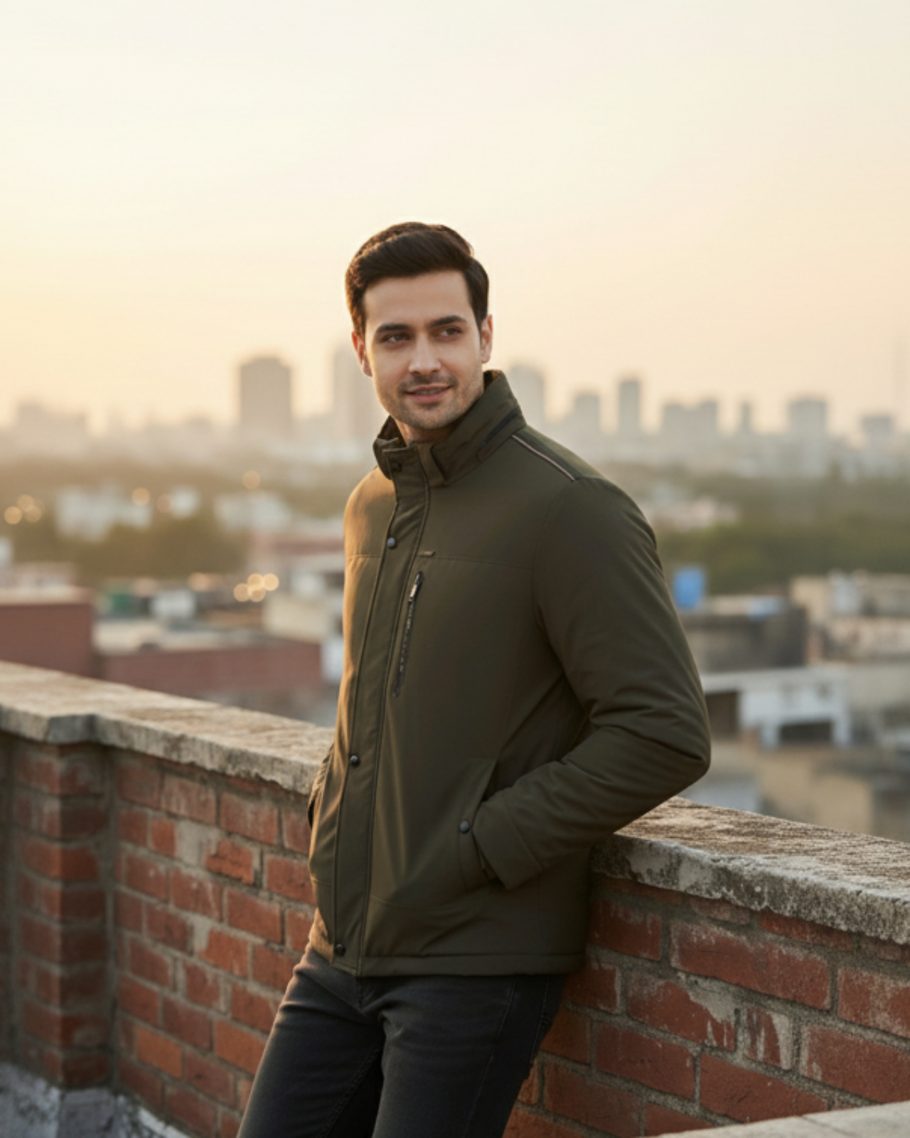 Waterproof Fleece Lined Jacket For Men