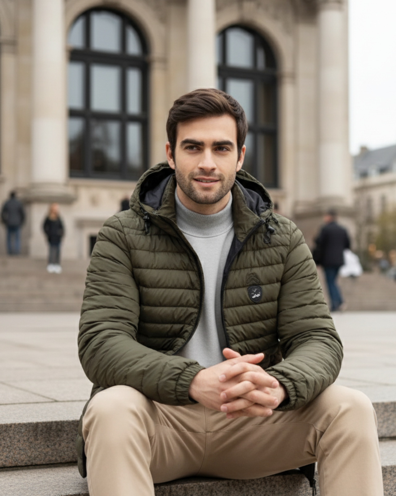 Icelandic Fleece Jacket For Men