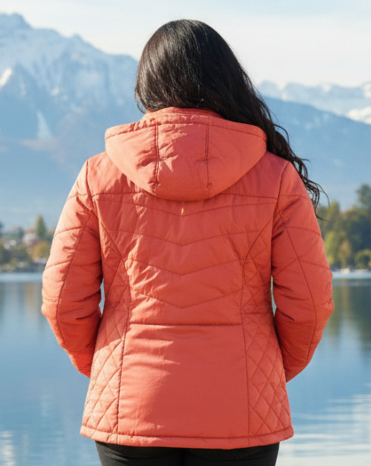 Waterproof Fleece Lined Jacket For Women