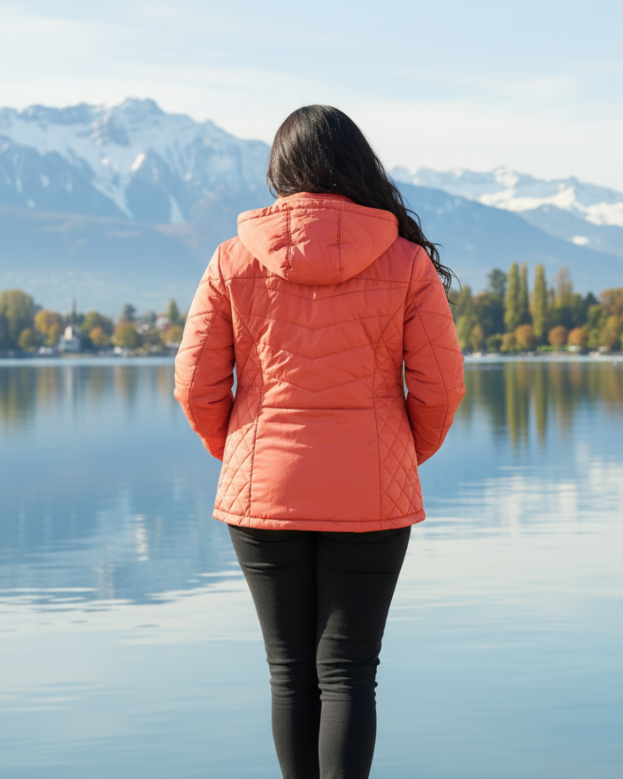 Waterproof Fleece Lined Jacket For Women