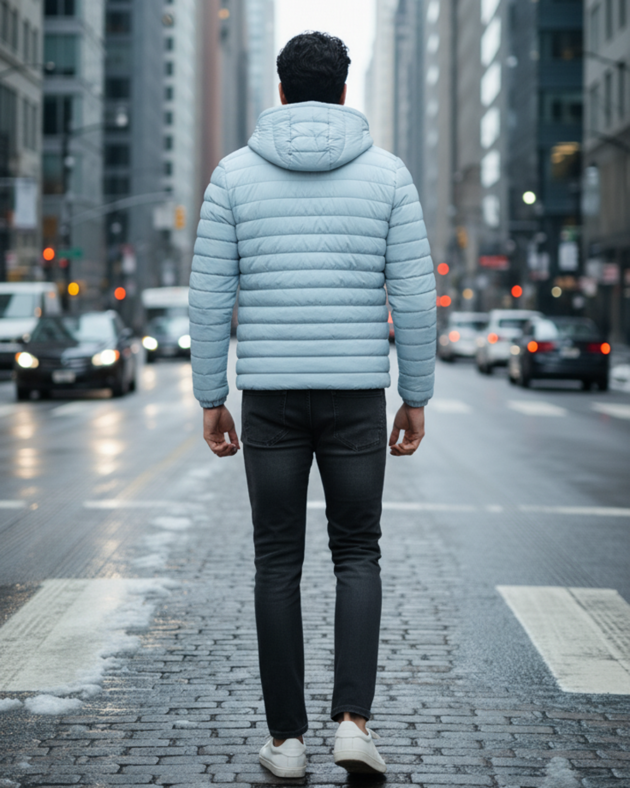 Packable Puffer Jacket For Men