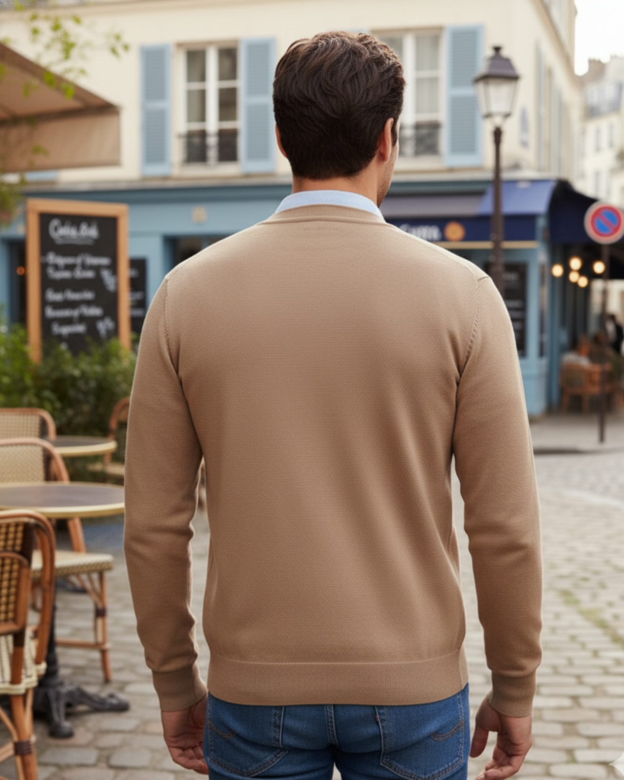 Classic Monte Carlo Cardigan For Men