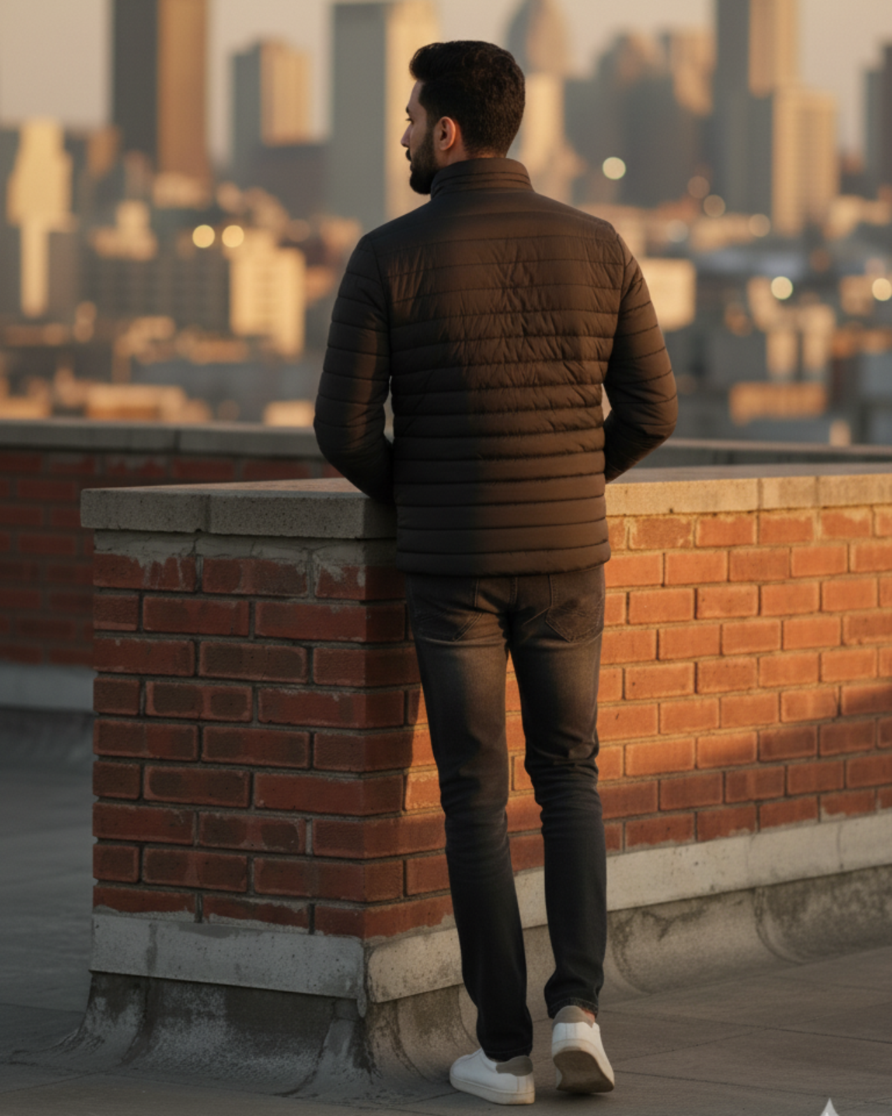 Packable Puffer Jacket For Men