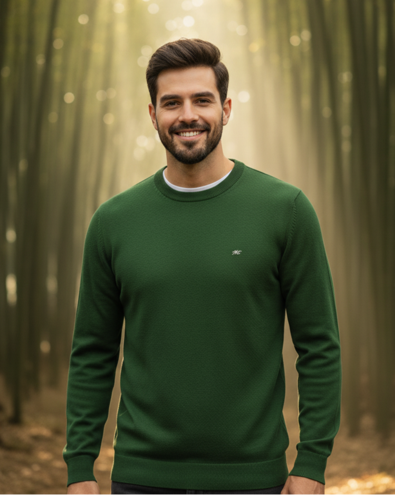 Monte Carlo Round Neck Full Sleeves Sweater