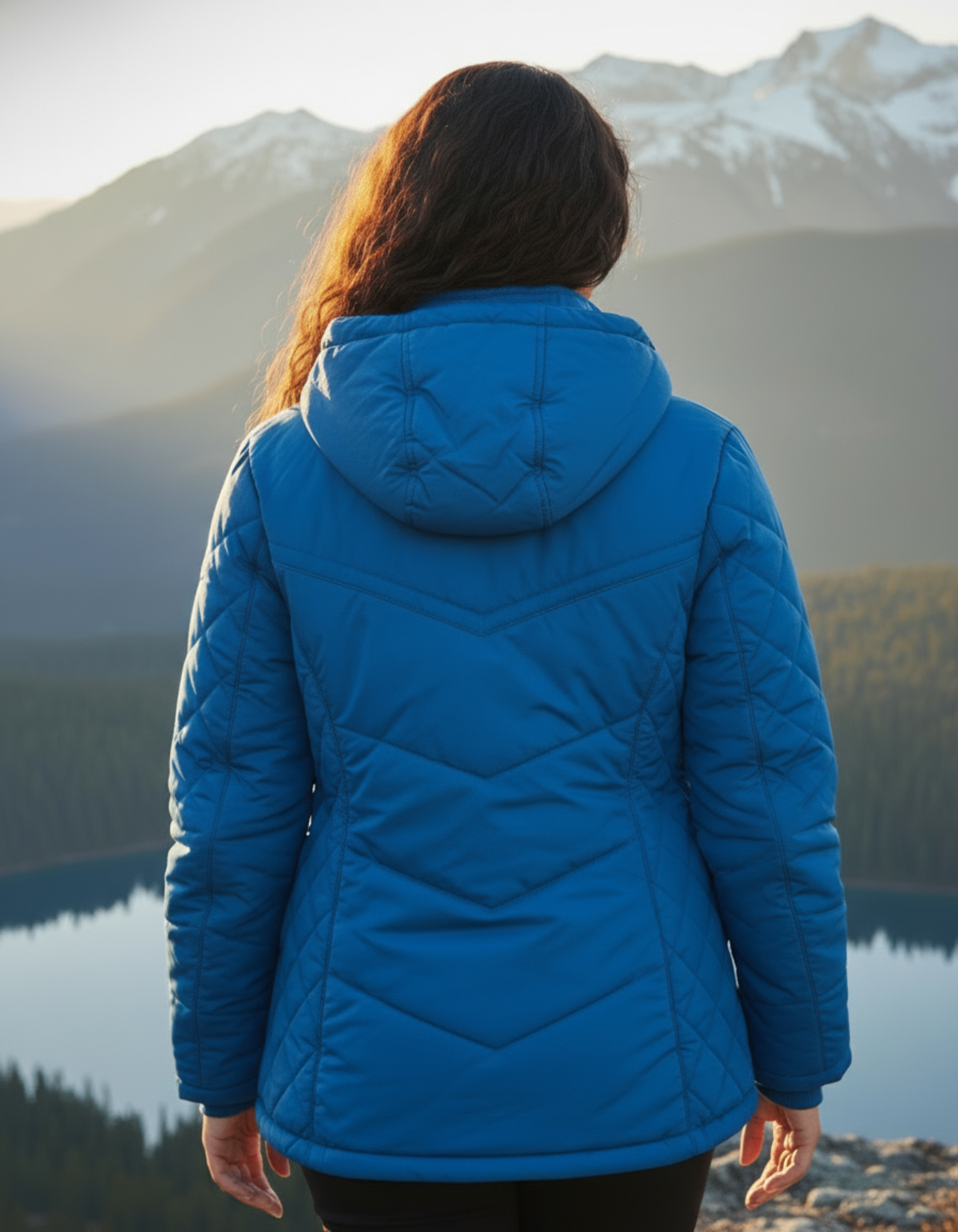 Waterproof Fleece Lined Jacket For Women