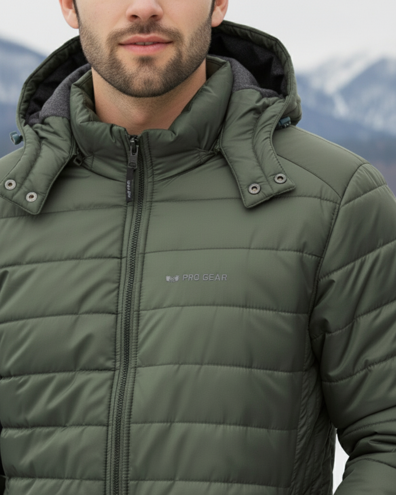 Packable Puffer Jacket For Men