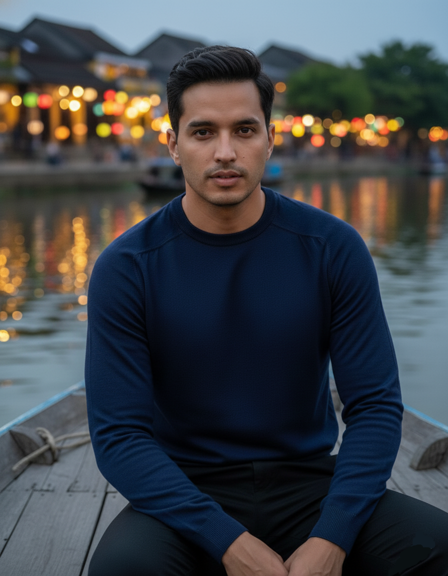 Supima Round Neck Pullover