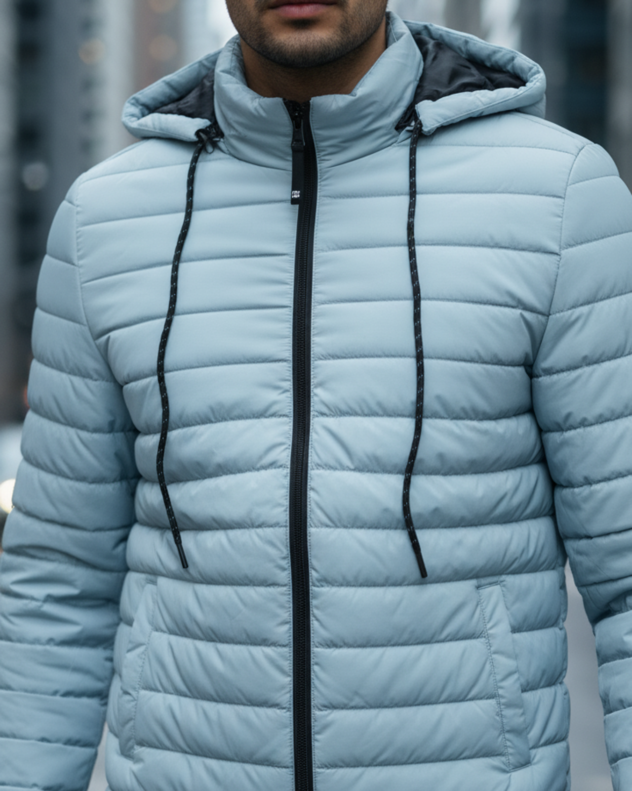 Packable Puffer Jacket For Men