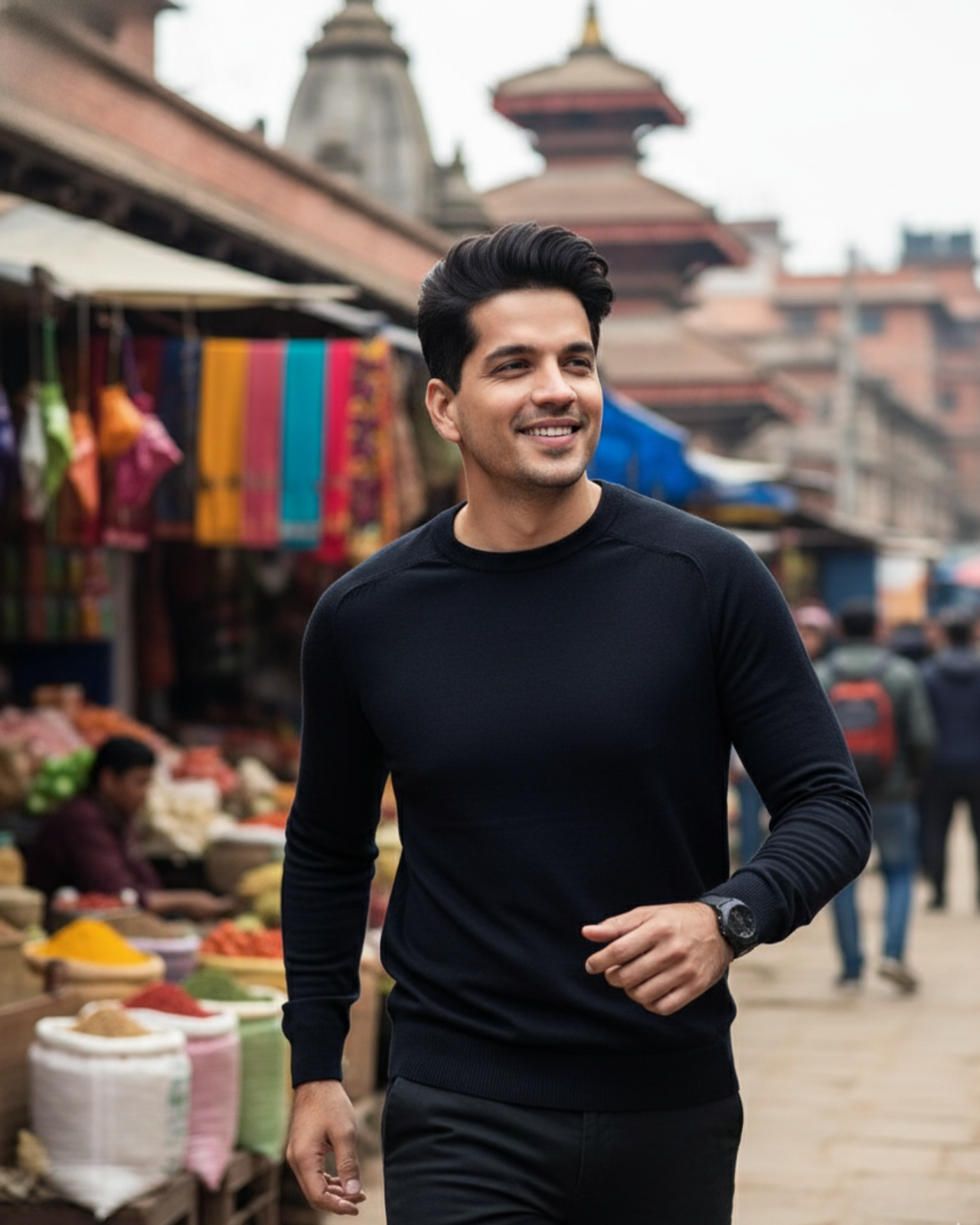 Supima Round Neck Pullover