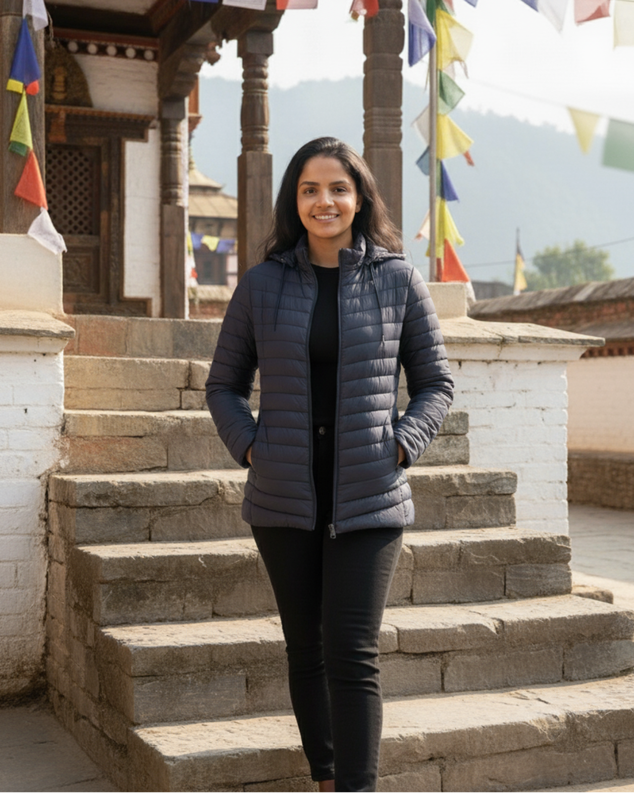 Packable Puffer Jacket For Women