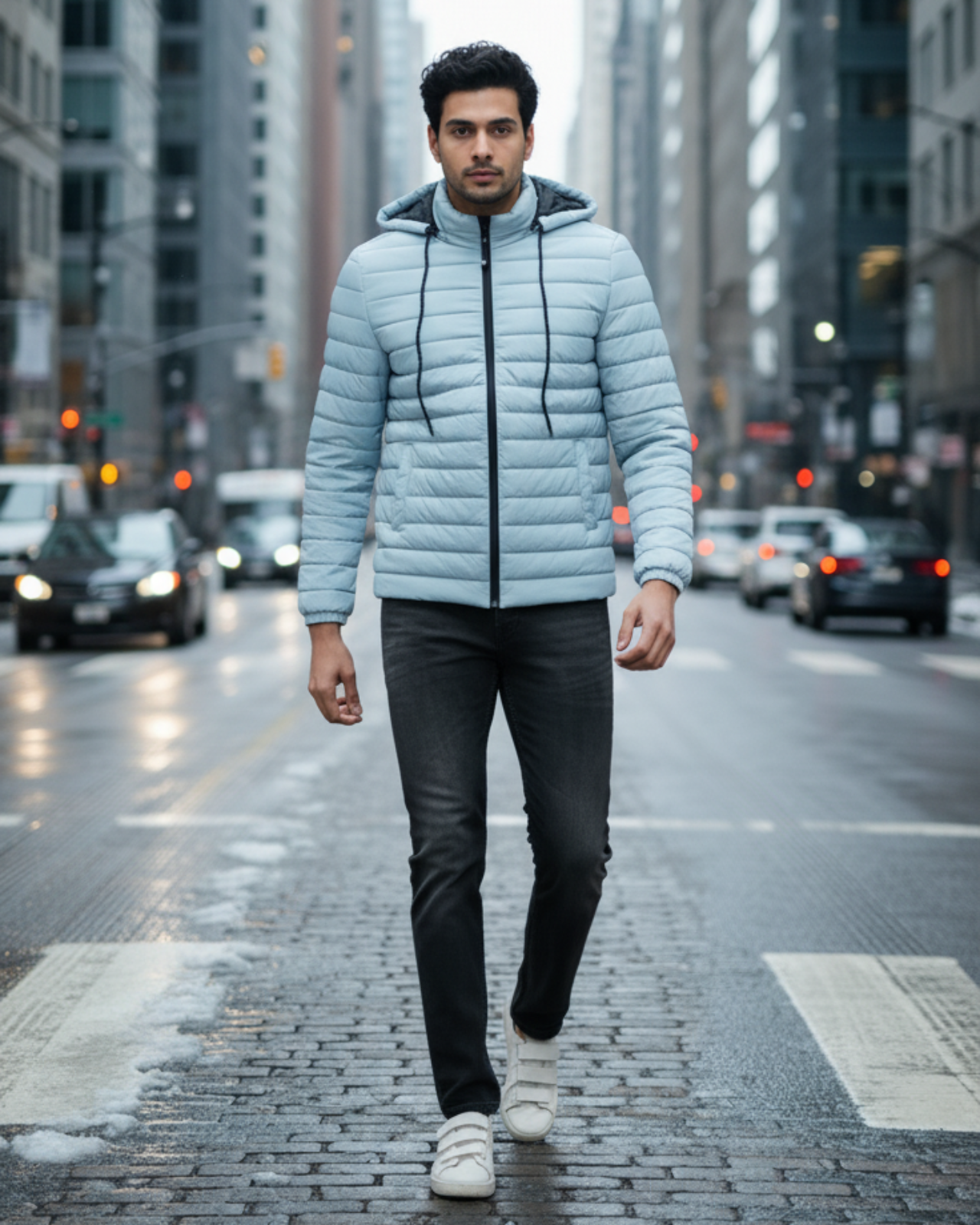 Packable Puffer Jacket For Men