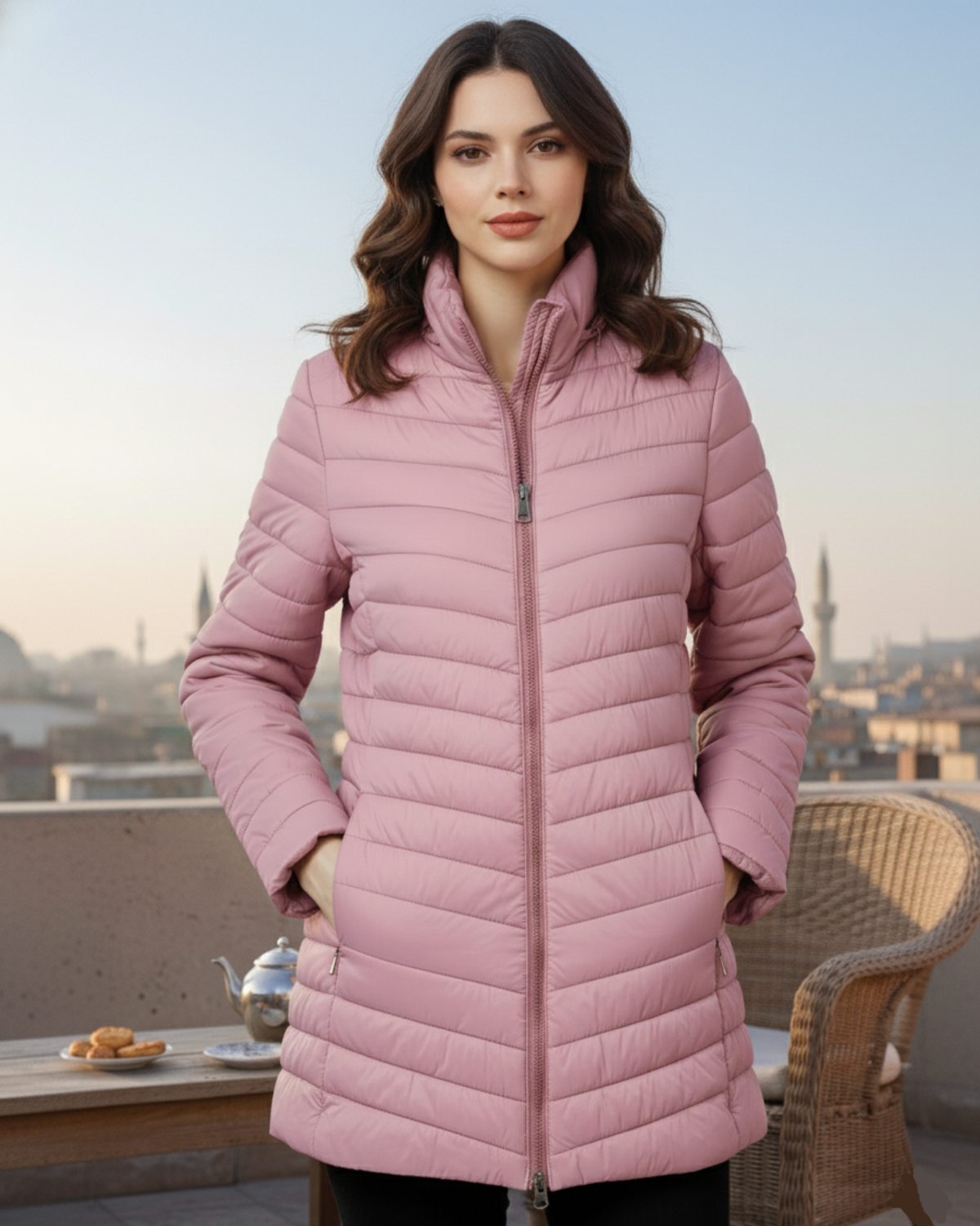 Packable Puffer Jacket For Women
