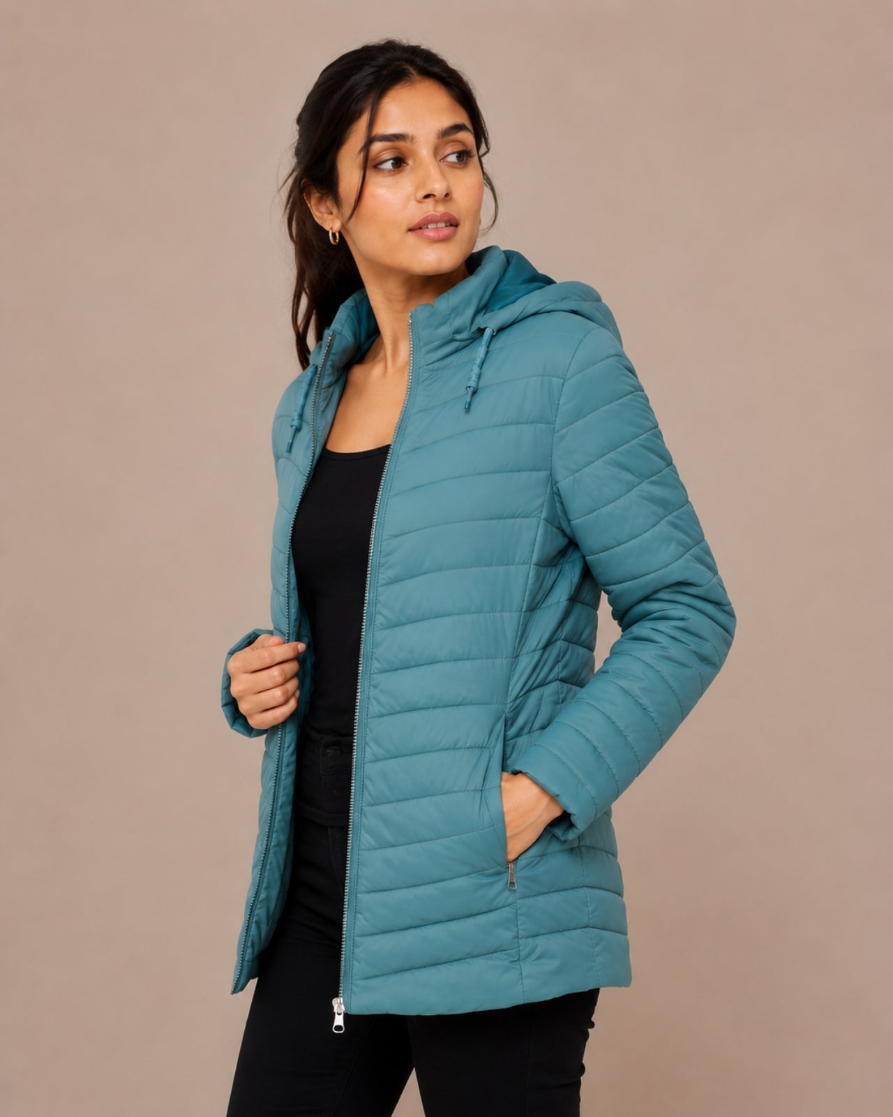 Packable Puffer Jacket For Women