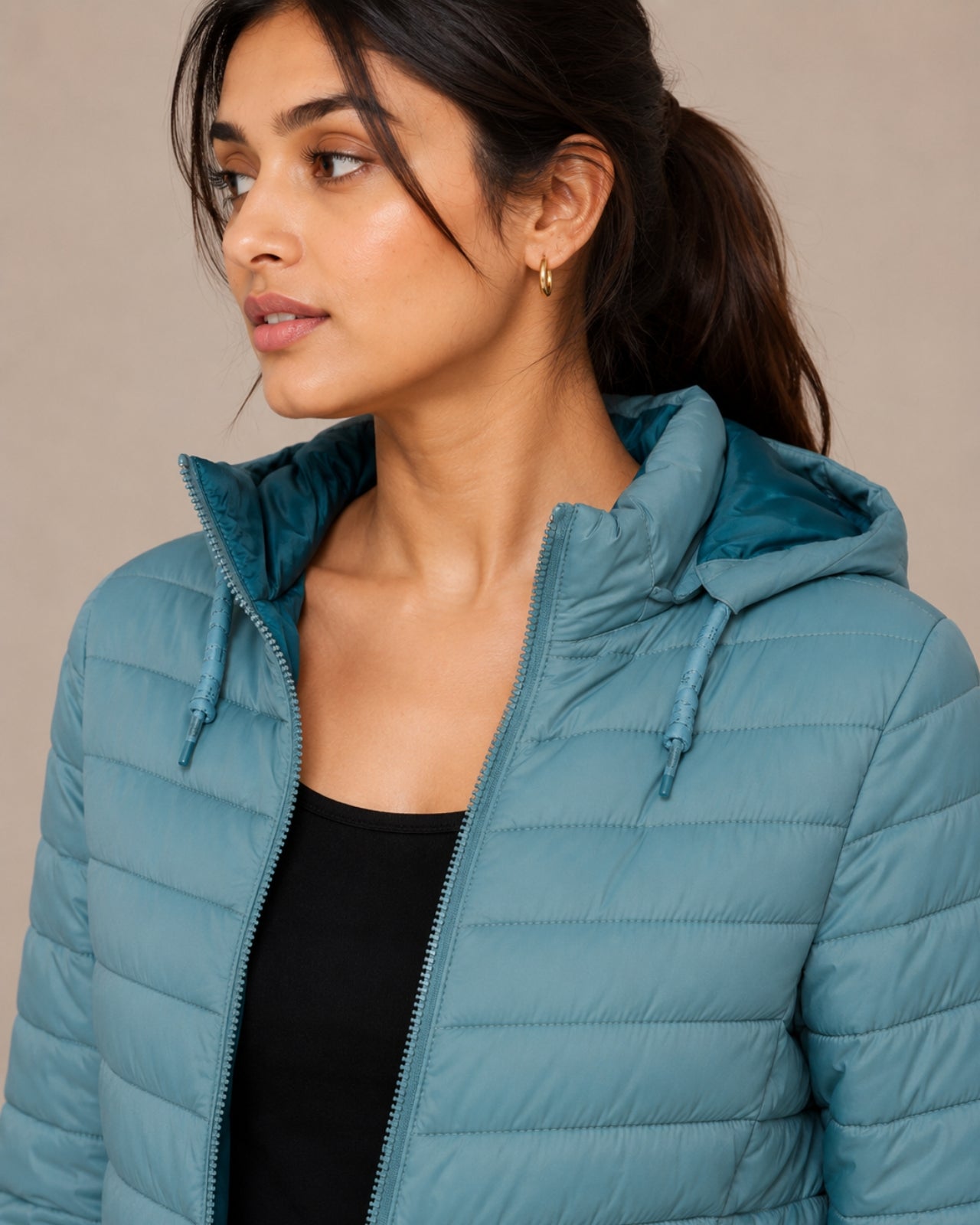 Packable Puffer Jacket For Women