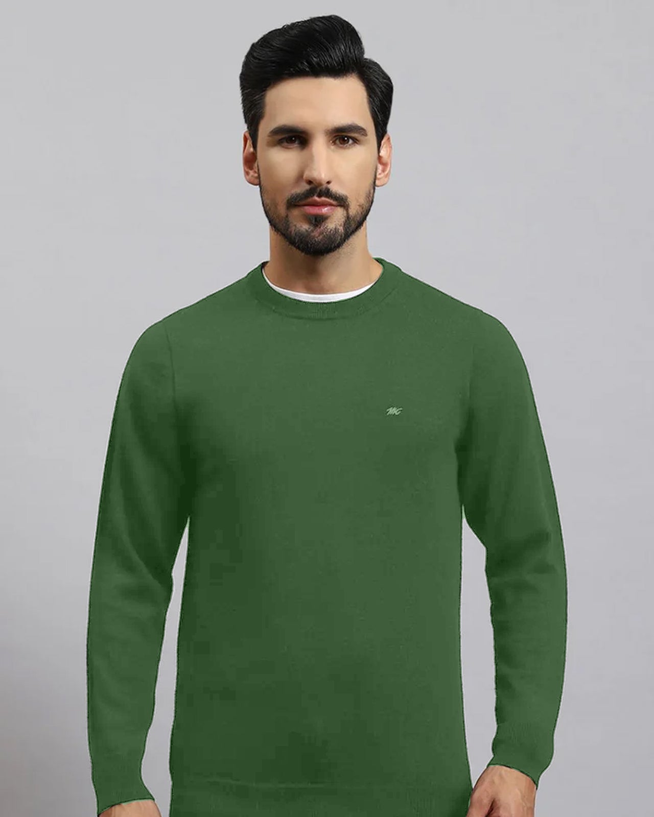 Monte Carlo Round Neck Full Sleeves Sweater