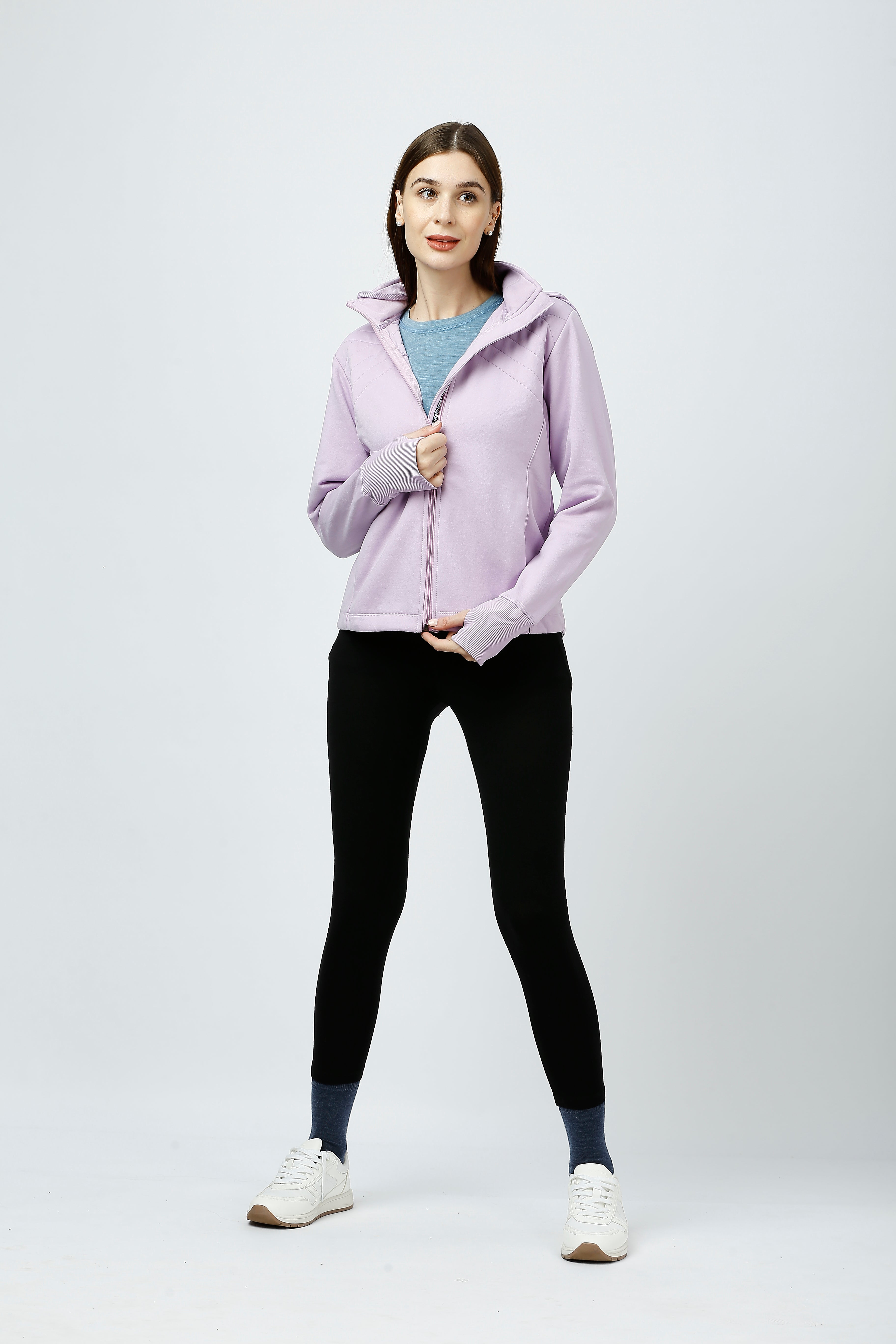 Fleece Lined Sweatshirt For Women