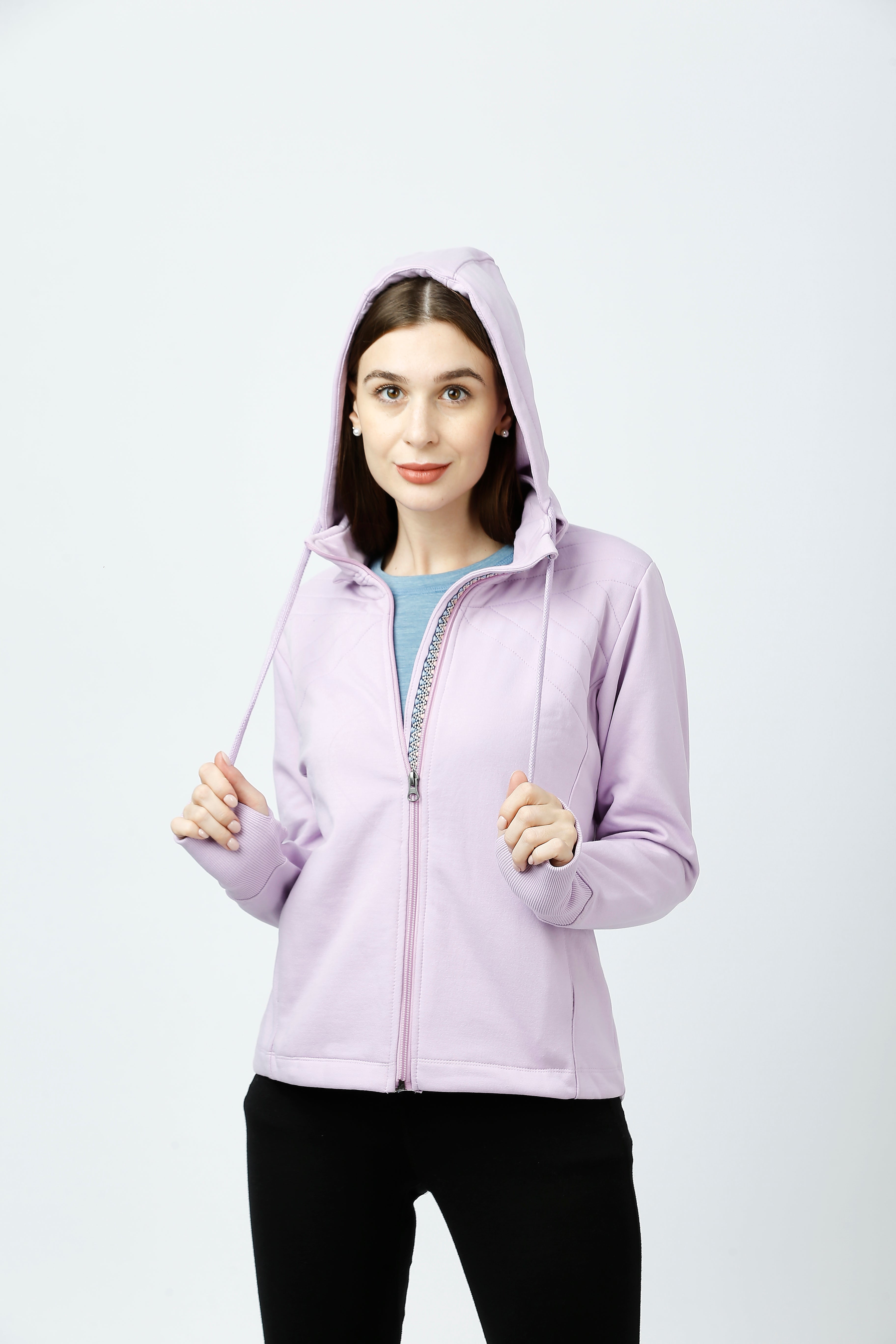 Fleece Lined Sweatshirt For Women