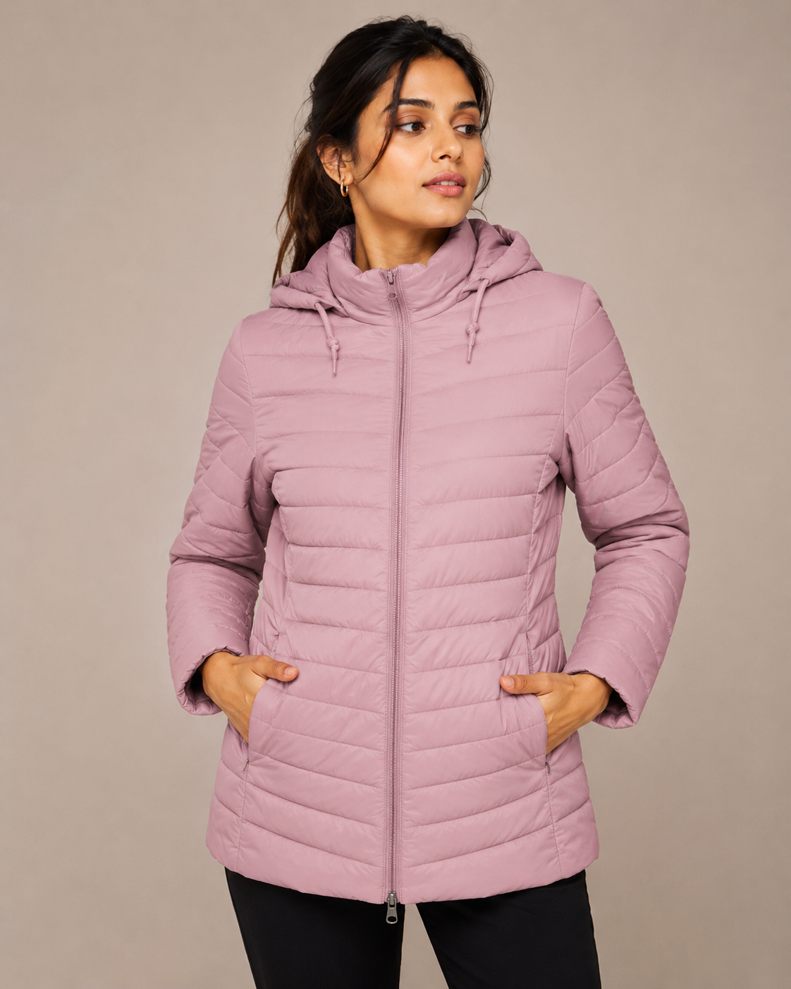 Packable Puffer Jacket For Women