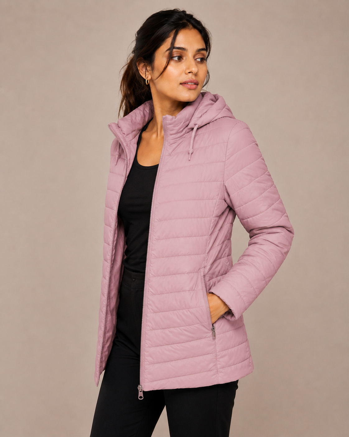 Packable Puffer Jacket For Women