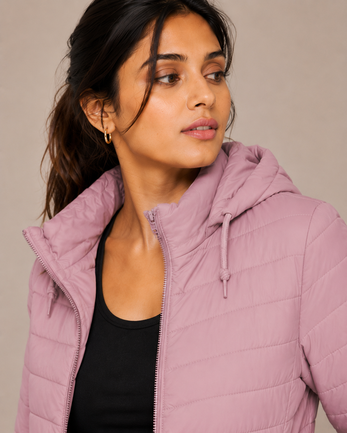 Packable Puffer Jacket For Women