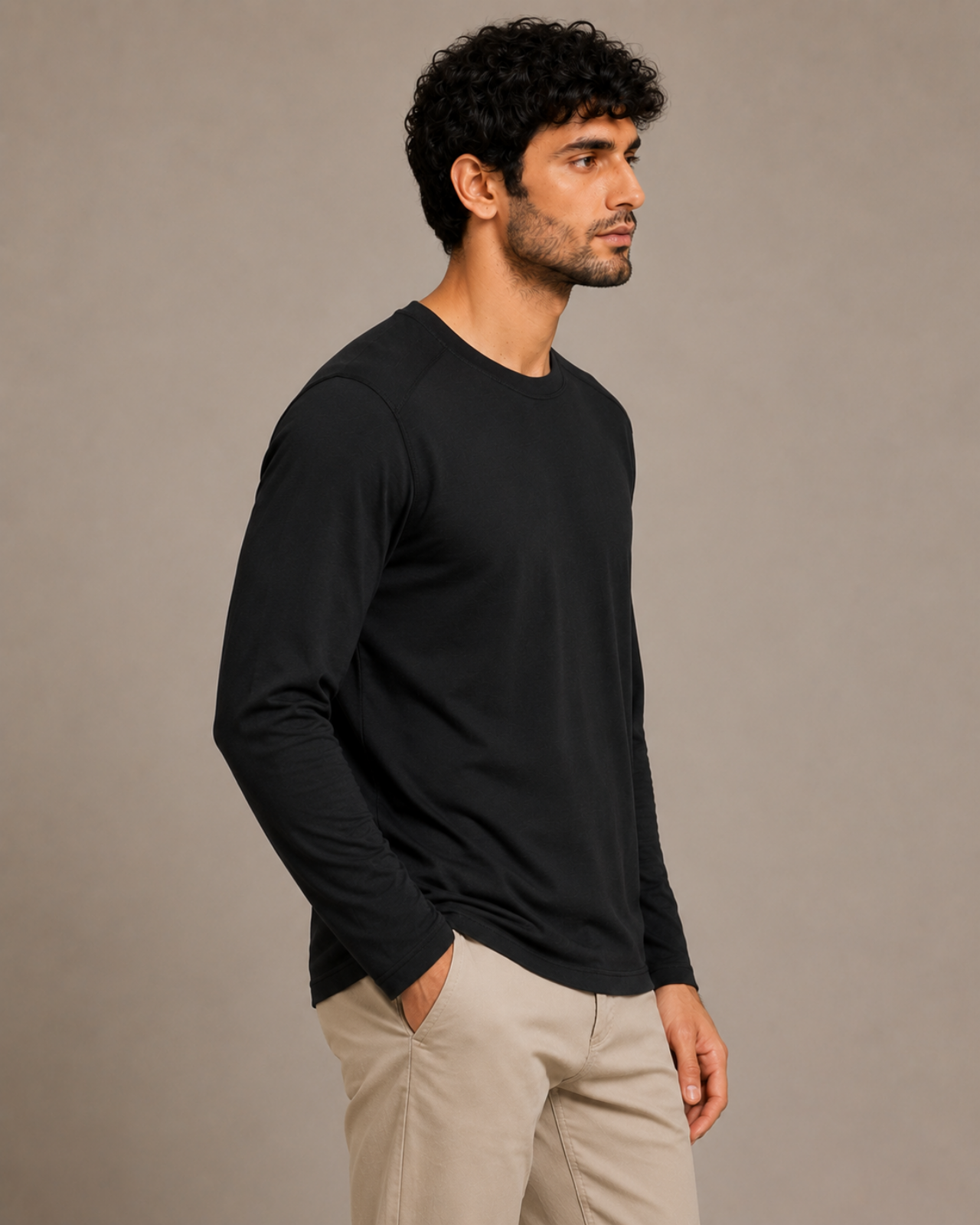 Men's Full Sleeves Thermal | Merino Wool + Bamboo