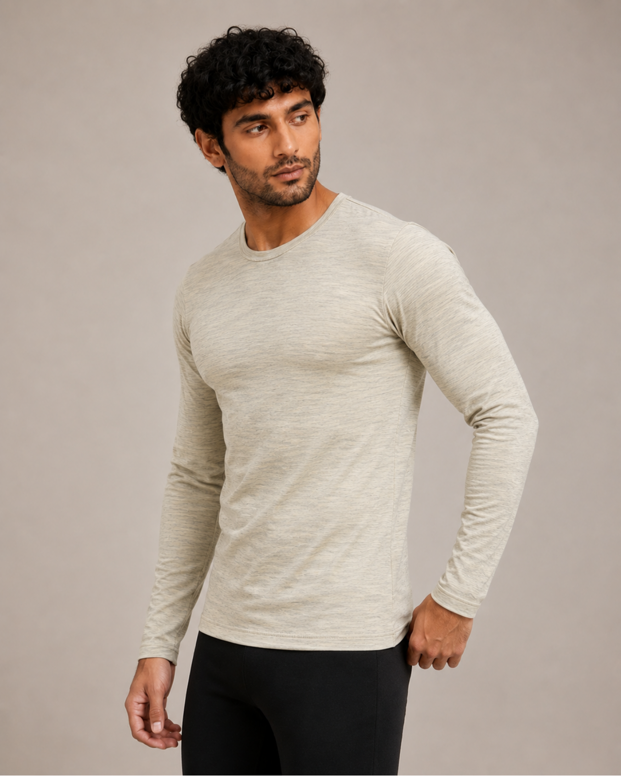 Men's Full Sleeves Thermal | Merino Wool + Bamboo