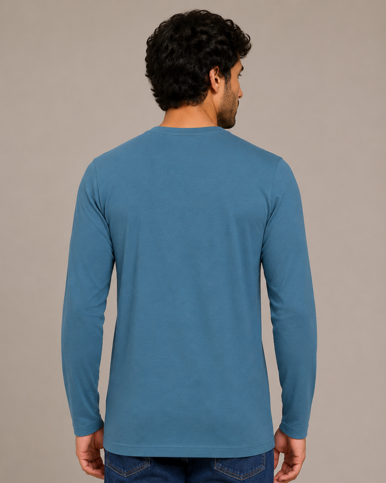Full Sleeves Thermal | Merino Wool + Bamboo + Polyester For Men's