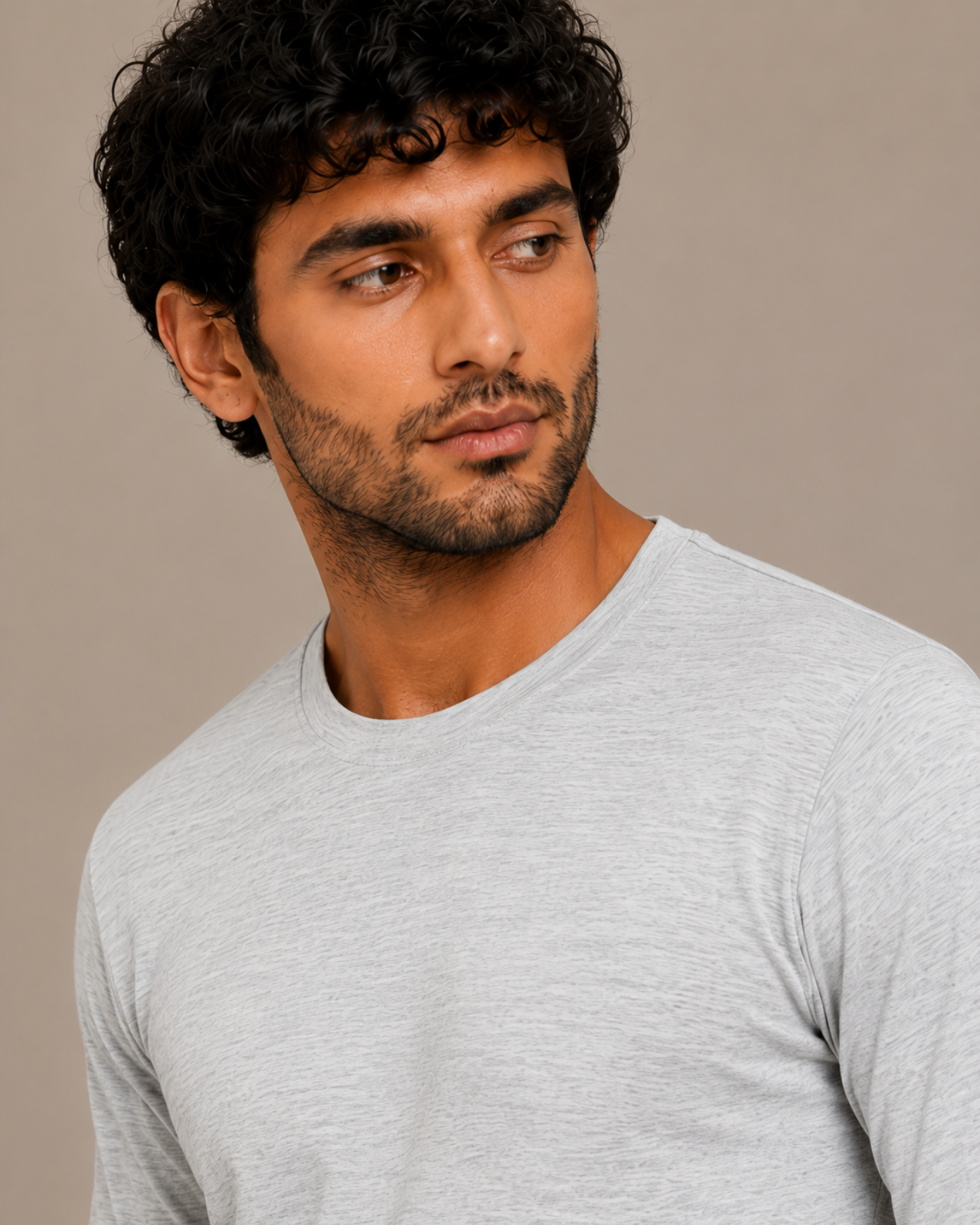 Full Sleeves Thermal | Merino Wool + Bamboo + Polyester For Men's