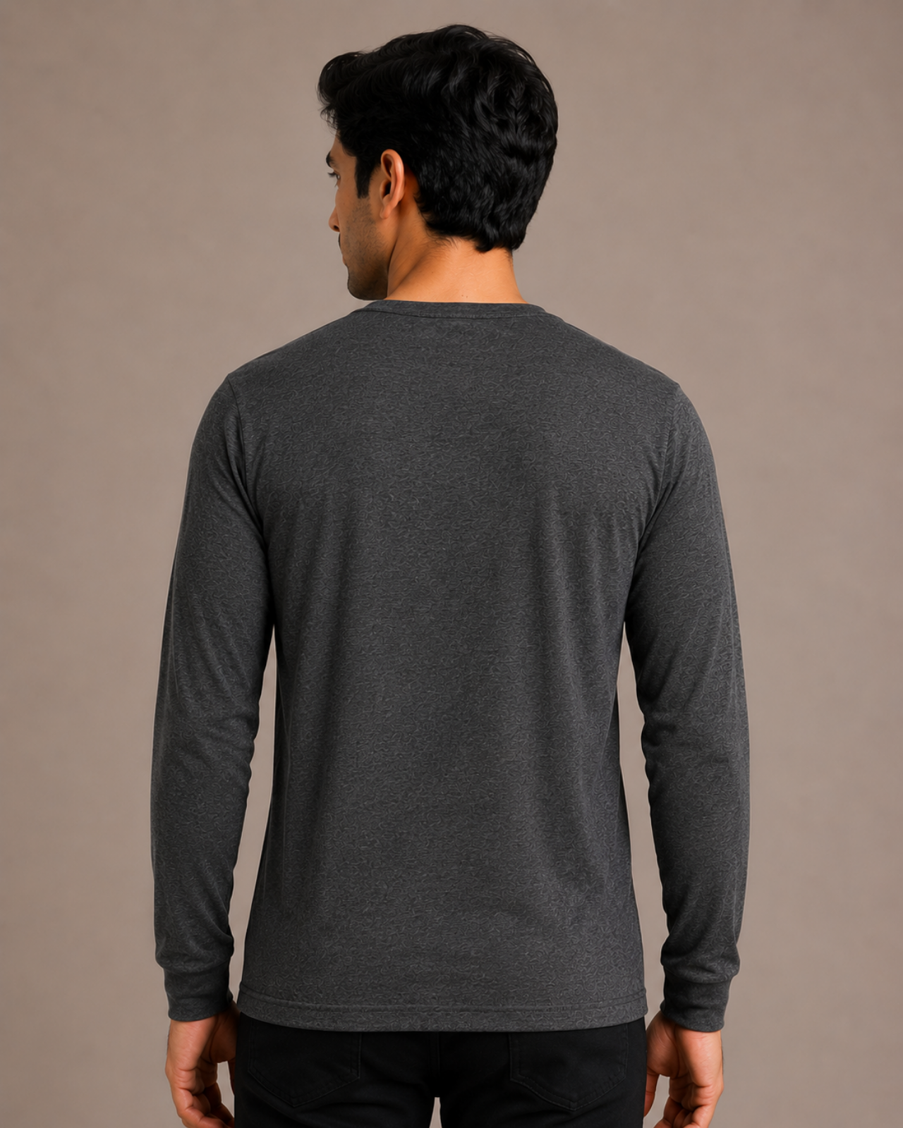 100% Merino Wool Full Sleeves Thermal Top For Men