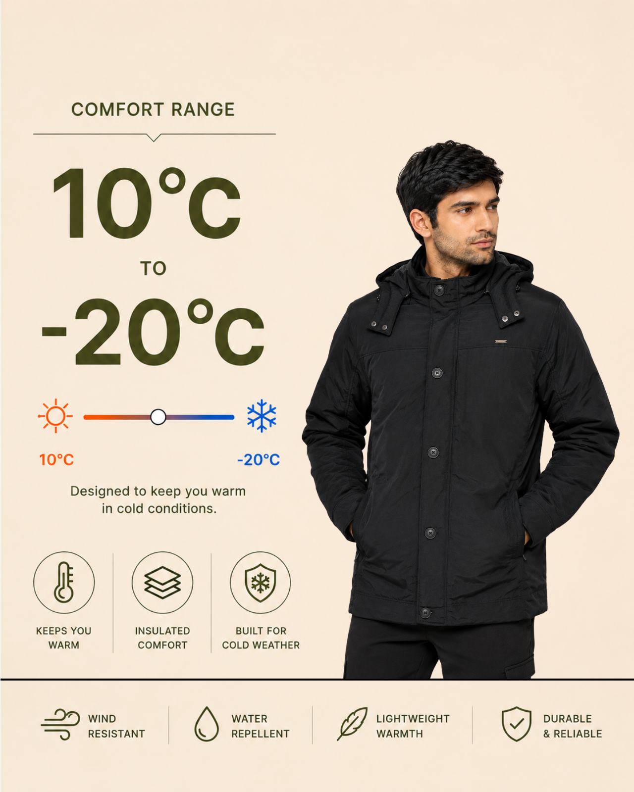 Parka Jacket For Men Rental