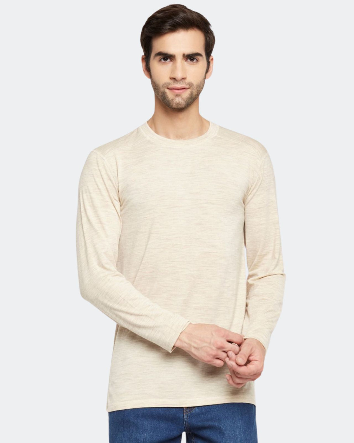 Men's Full Sleeves Thermal | Merino Wool + Bamboo